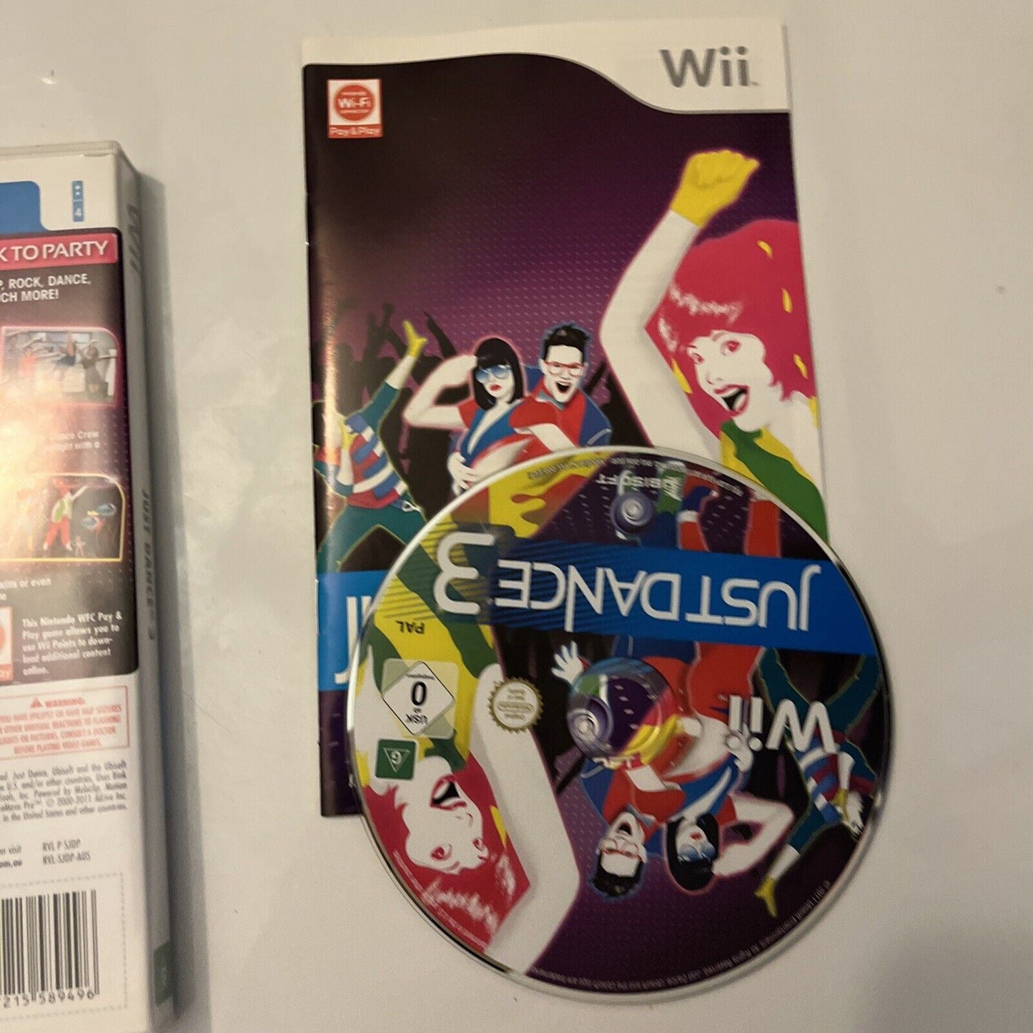 Just Dance 3 - Nintendo Wii - PAL - Complete with Manual