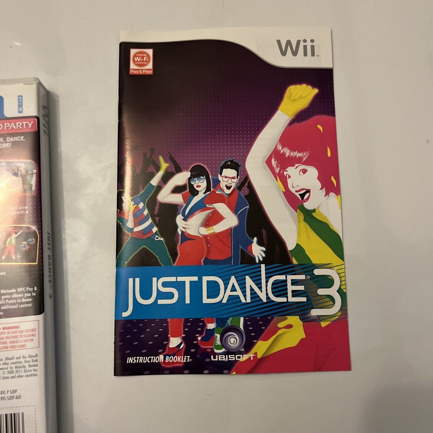 Just Dance 3 - Nintendo Wii - PAL - Complete with Manual