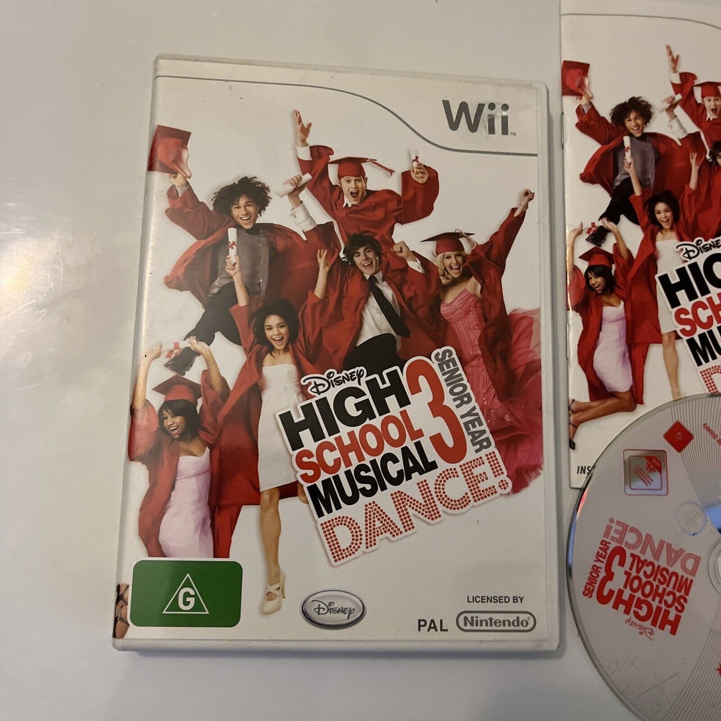 High School Musical 3: Senior Year Dance! Nintendo Wii PAL With Manual