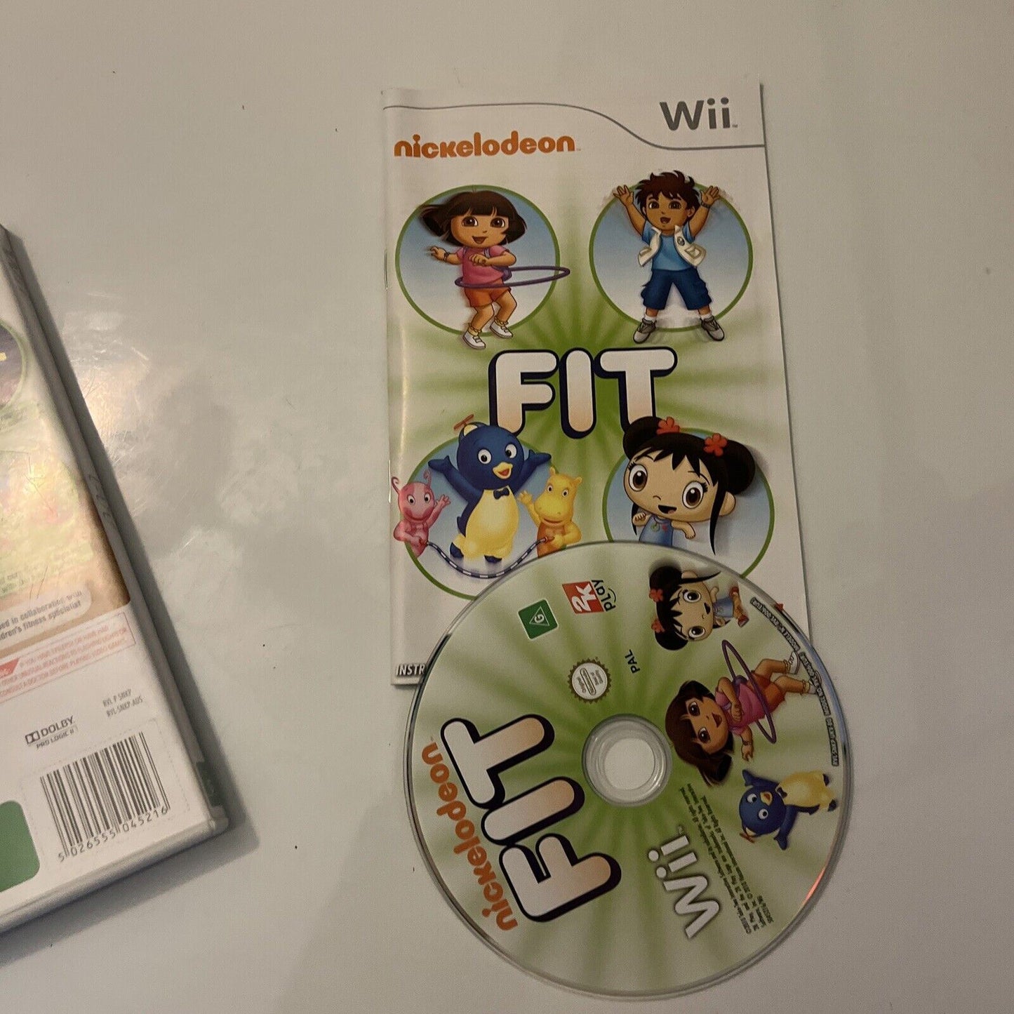 Nickelodeon Fit Nintendo Wii With Manual PAL