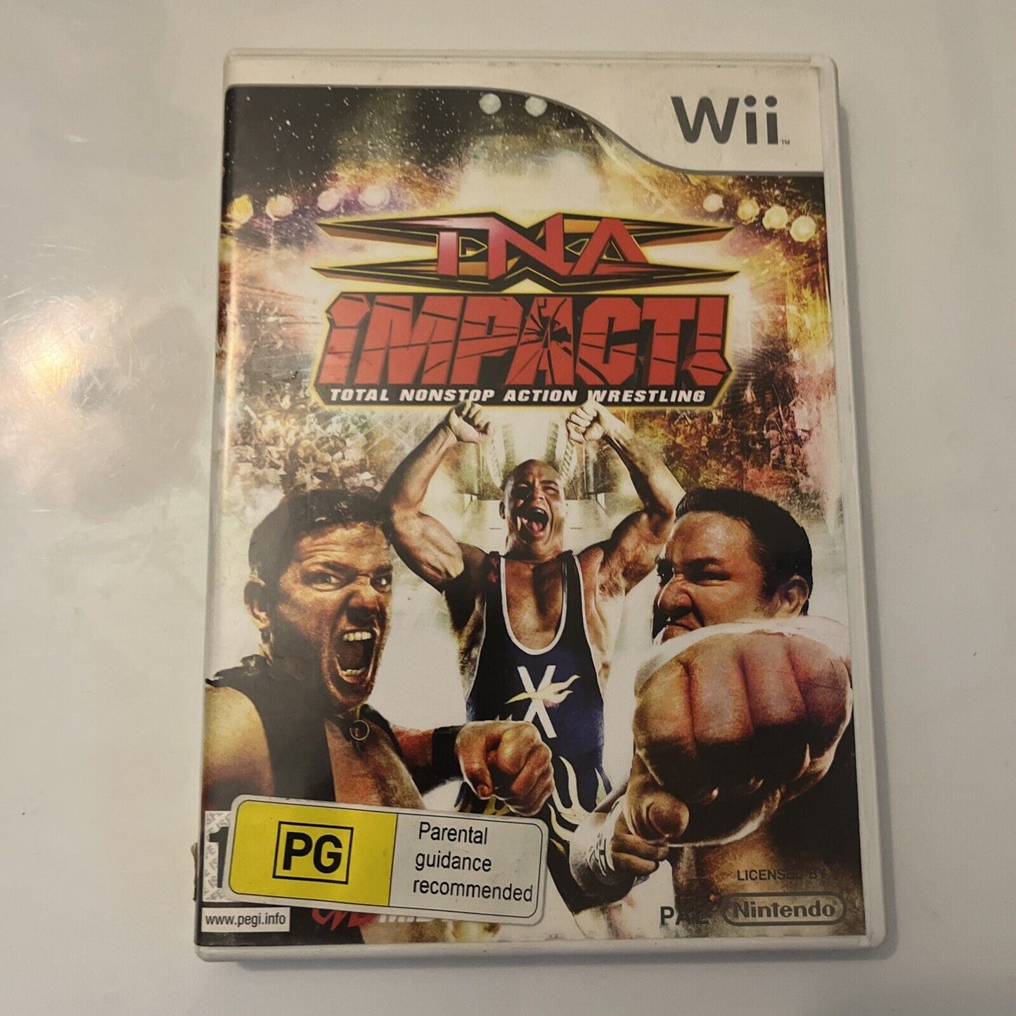 TNA Impact - Total Nonstop­ Action Wrestling (Nintendo Wii, 2008) PAL