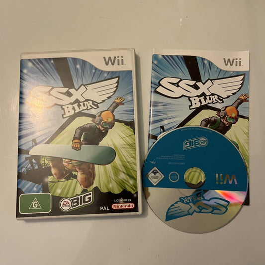 SSX Blur: Nintendo Wii Snow Boarding Game (PAL) w/ Manual