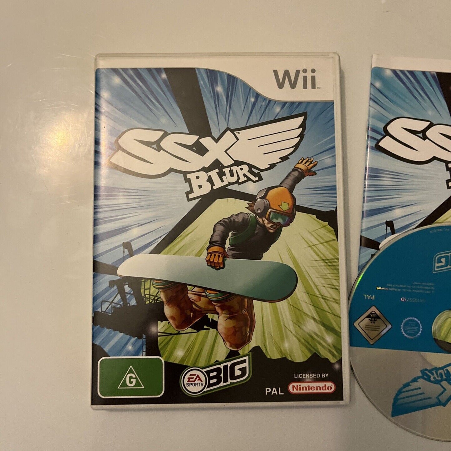 SSX Blur: Nintendo Wii Snow Boarding Game (PAL) w/ Manual