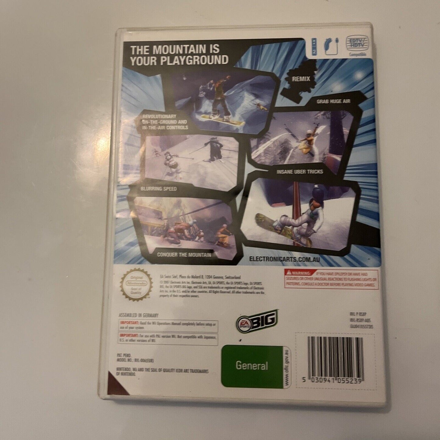 SSX Blur: Nintendo Wii Snow Boarding Game (PAL) w/ Manual