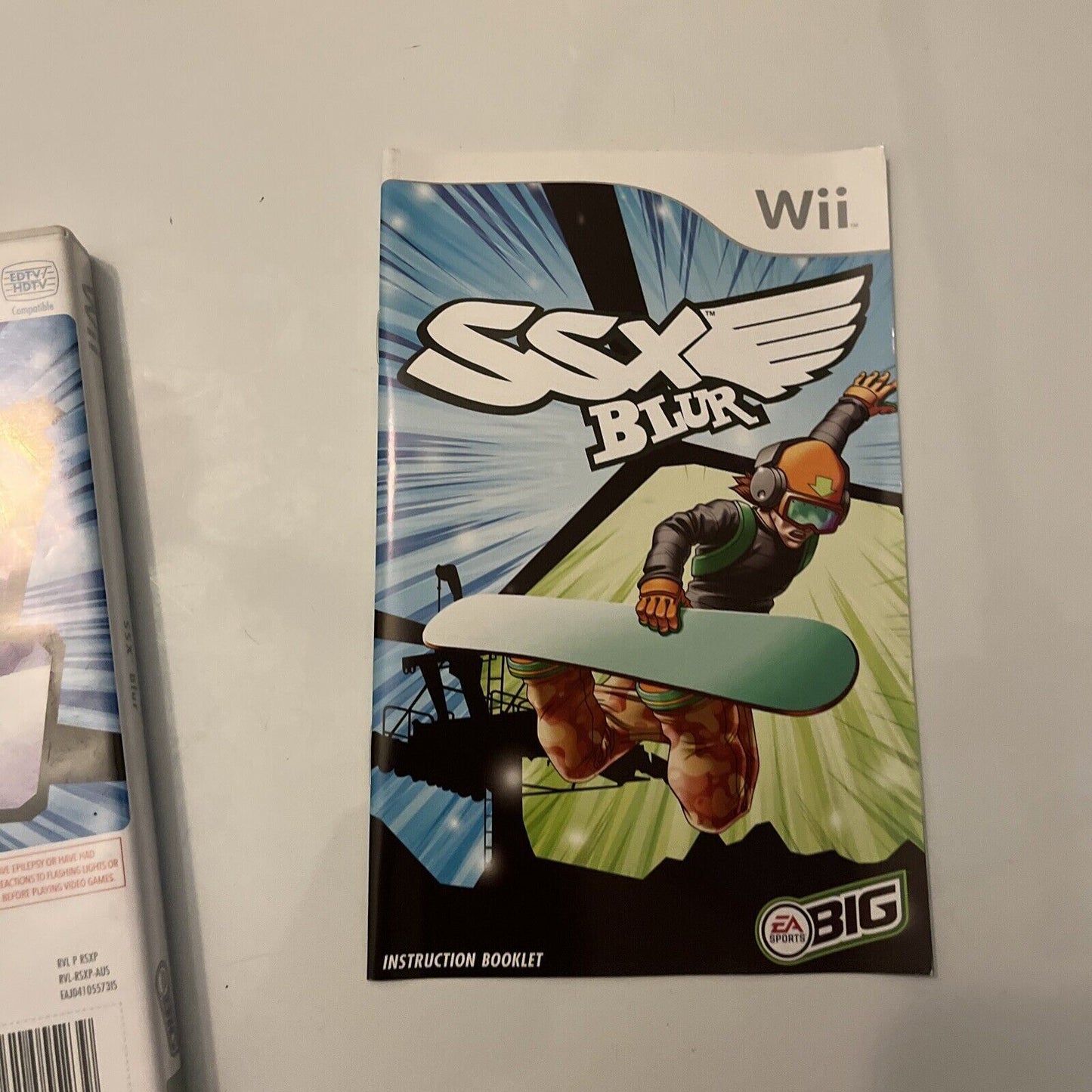 SSX Blur: Nintendo Wii Snow Boarding Game (PAL) w/ Manual