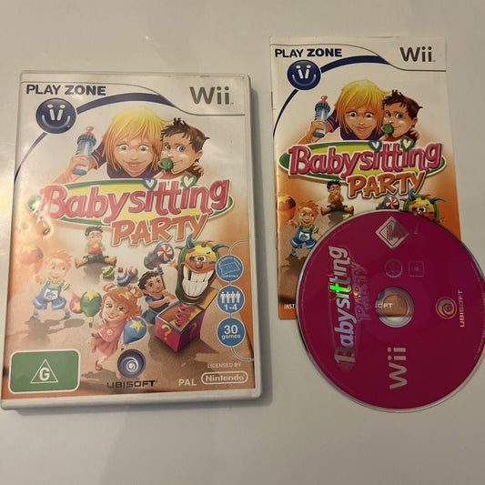 Babysitting Party - Nintendo Wii PAL - Includes Manual