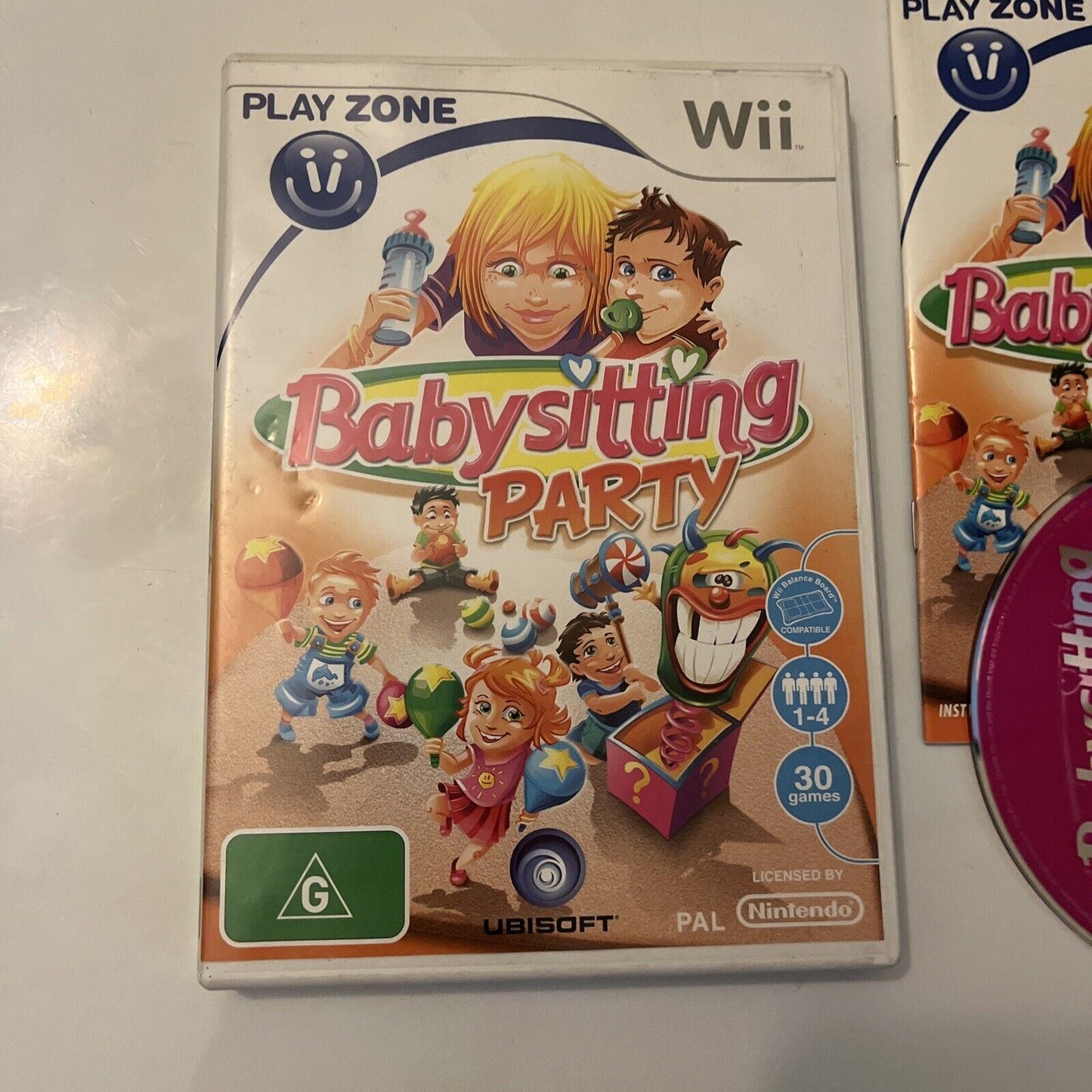 Babysitting Party - Nintendo Wii PAL - Includes Manual