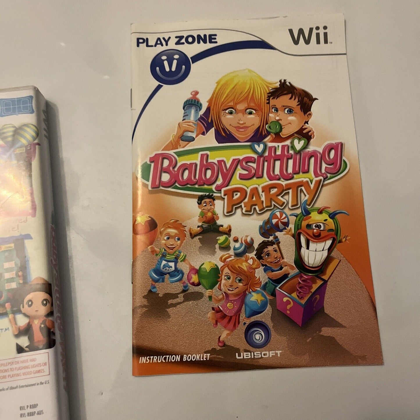 Babysitting Party - Nintendo Wii PAL - Includes Manual