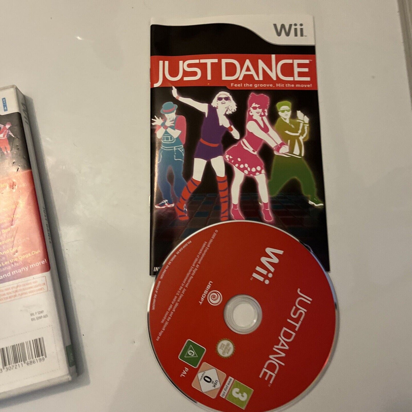 Just Dance (Nintendo Wii, 2009) With Manual PAL