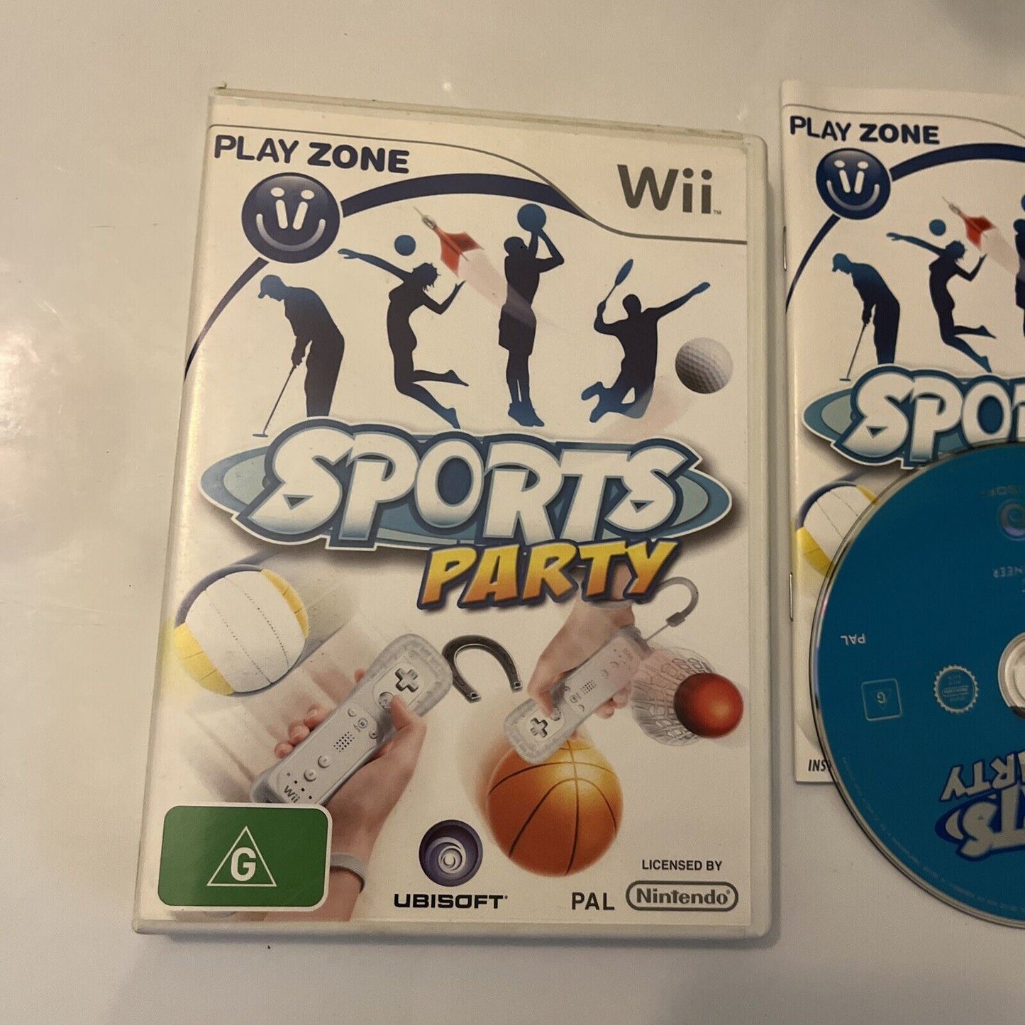 Sports Party Nintendo Wii With Manual PAL Game