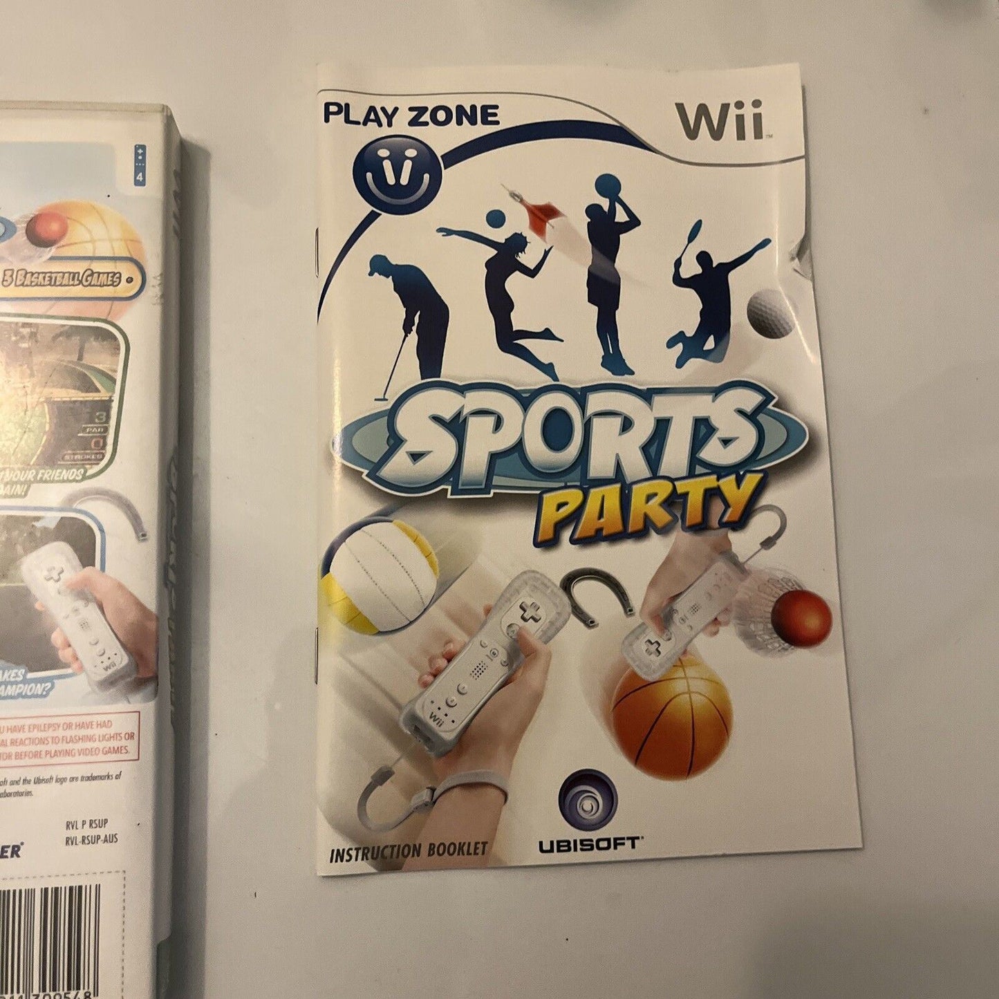 Sports Party Nintendo Wii With Manual PAL Game