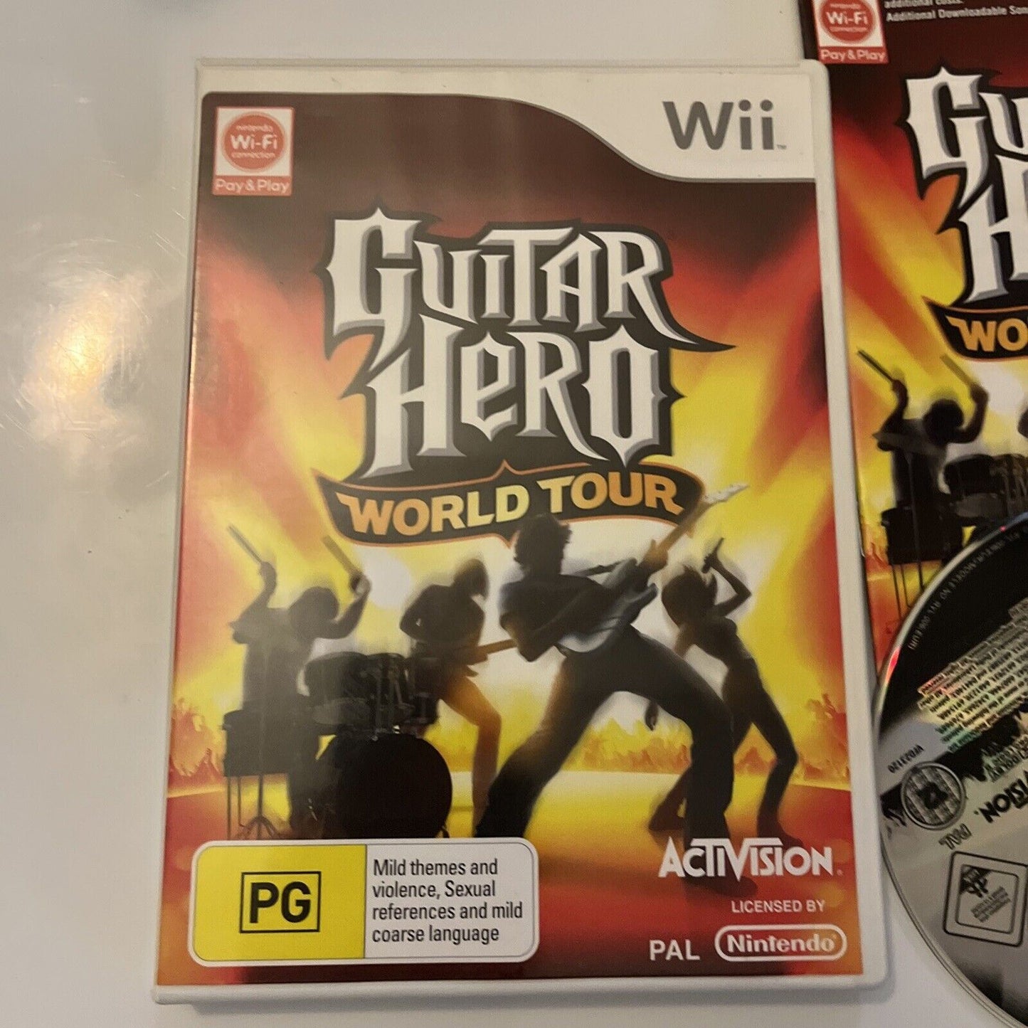 Guitar Hero: World Tour - Nintendo Wii Game - With Manual PAL