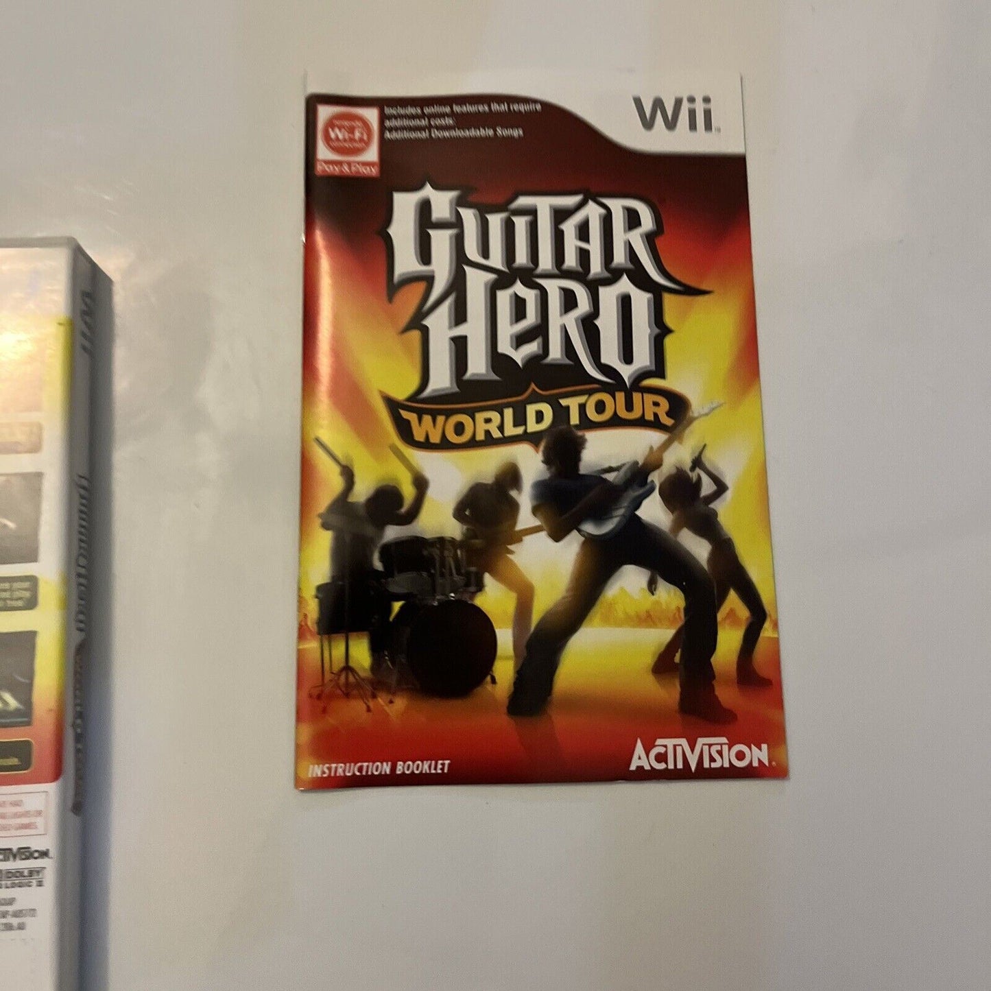 Guitar Hero: World Tour - Nintendo Wii Game - With Manual PAL