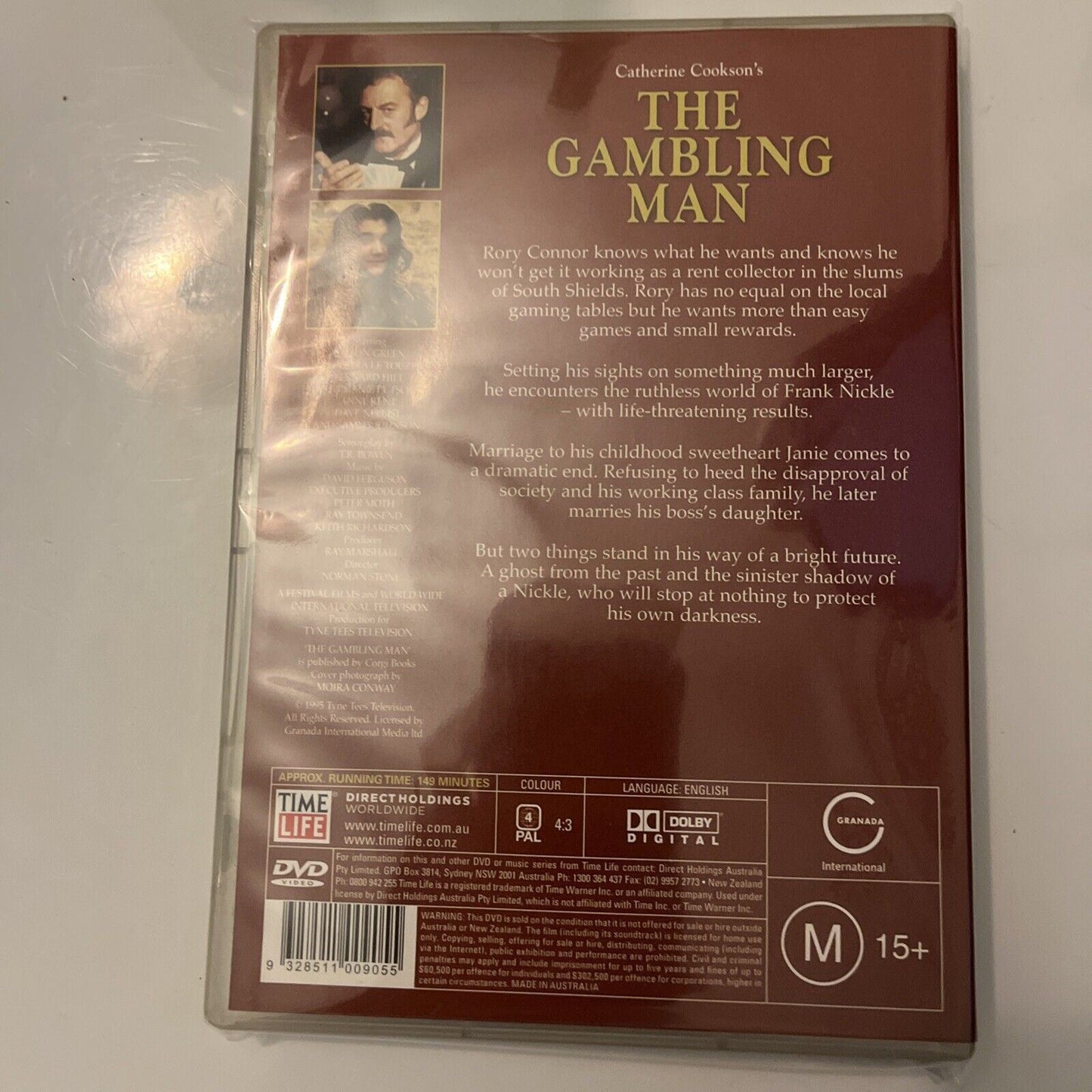 Catherine Cookson: The Gambling Man (DVD, 1995) Robson Green NEW Region 4
