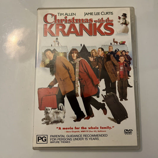 Christmas With The Kranks (DVD, 2004) Tim Allen, Jamie Lee Curtis, Region 4