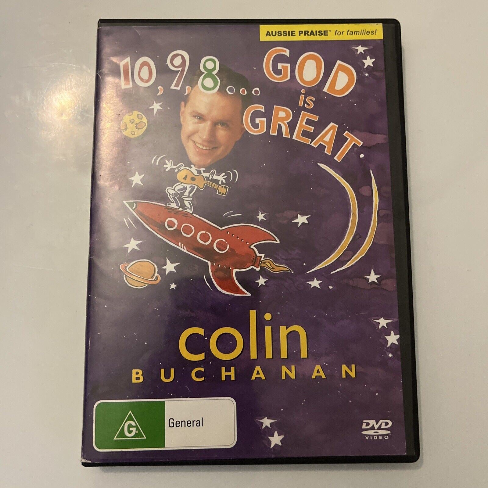 Colin Buchanan 10 9 8 God Is Great DVD 2002 All Regions Retro Unit colin-buchanan-10-9-8-god-is-great-dvd-2002-all-regions-retro-unit