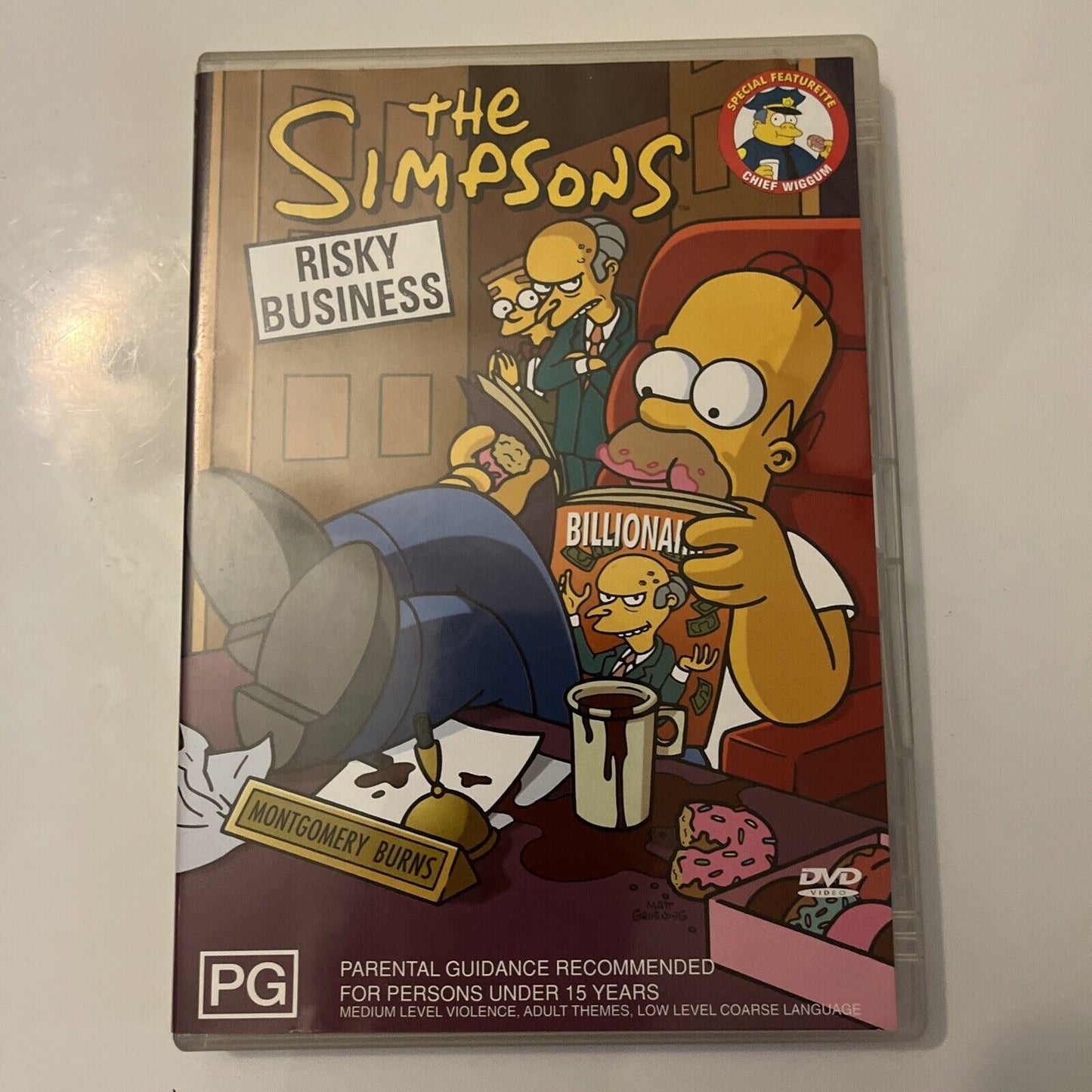 The Simpsons - Risky Business (DVD, 2000) Region 4