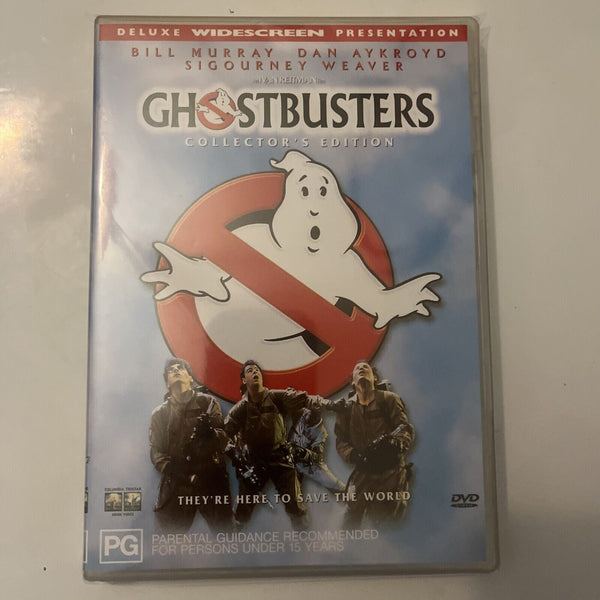 Ghostbusters (DVD, 1984) Bill Murray, Dan Aykroyd, Sigourney Weaver NE ...