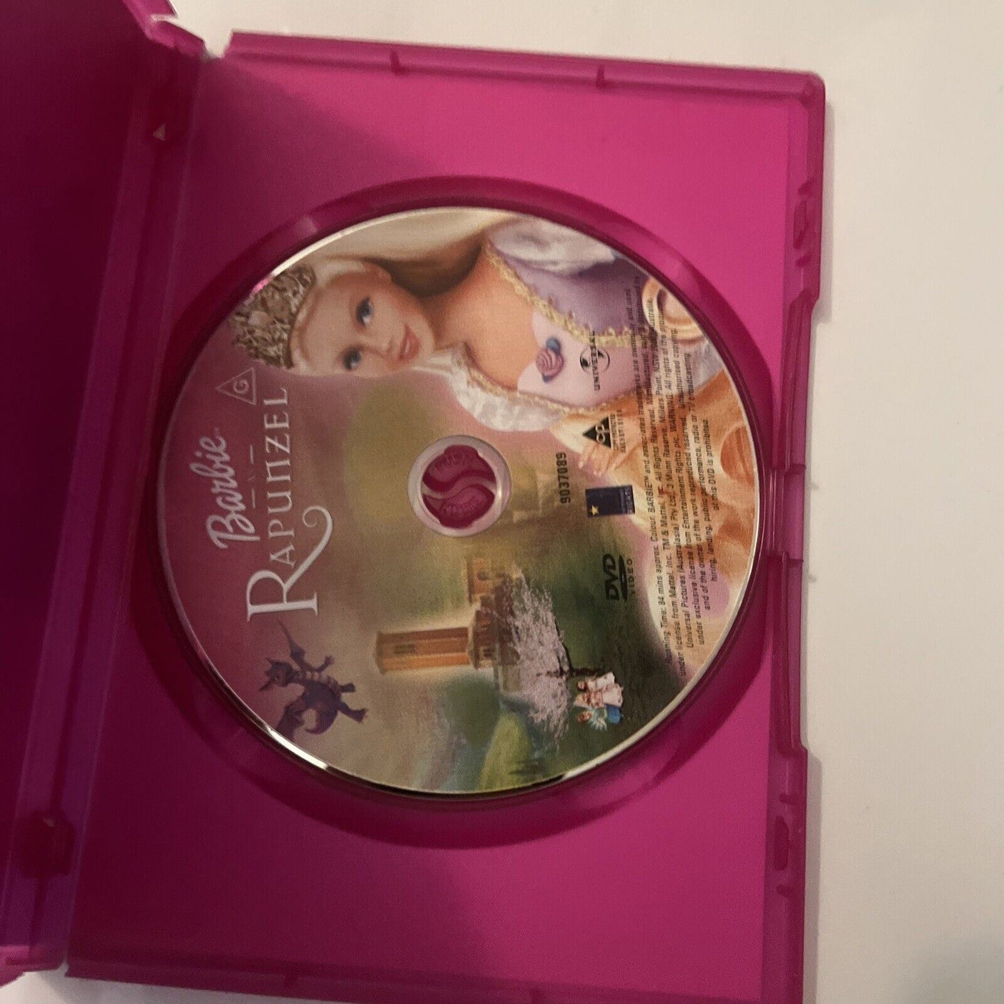 Barbie In Rapunzel (DVD, 2001) Region 4&2