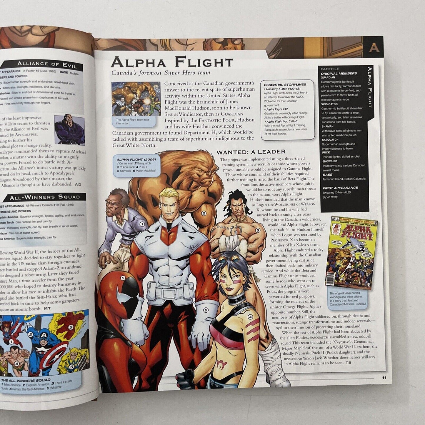 The Marvel Comics Encyclopedia: A Complete Guide to the Characters of the Marvel