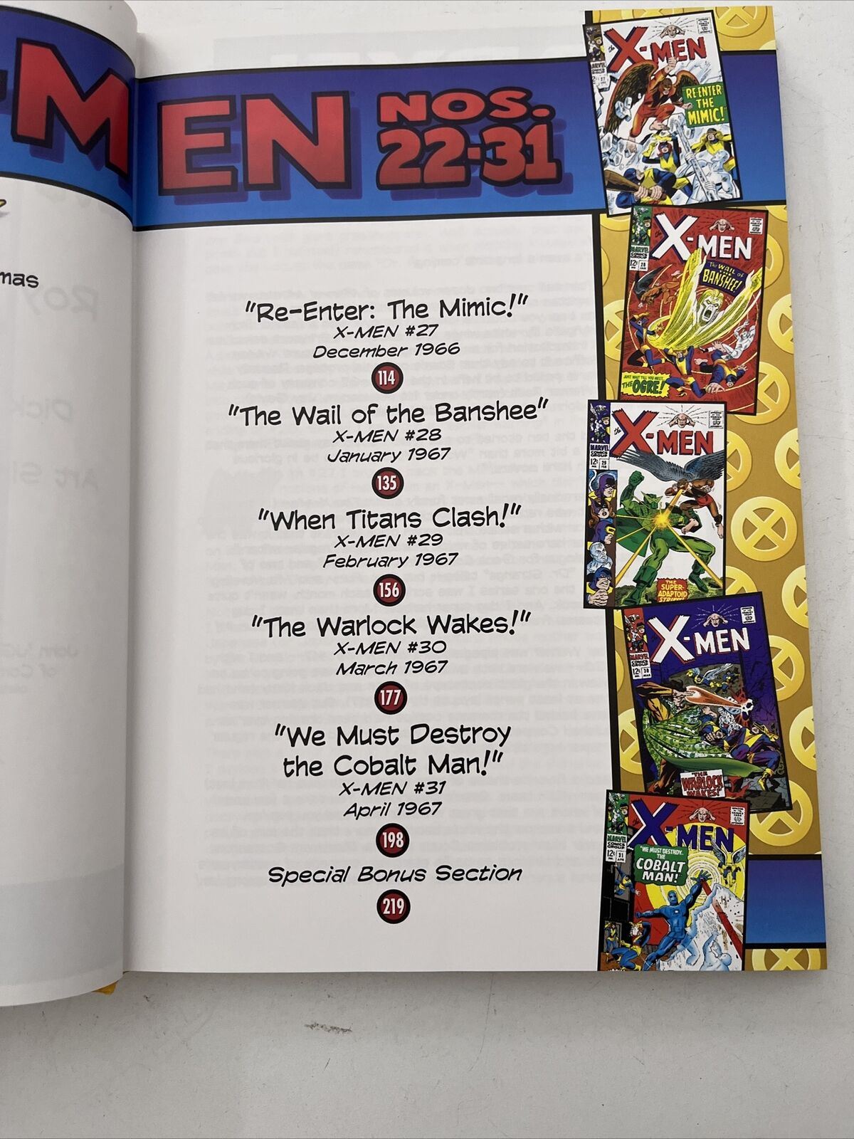 Marvel Masterworks: The X-Men Nos. 22-31 Hardcover Marvel Comics