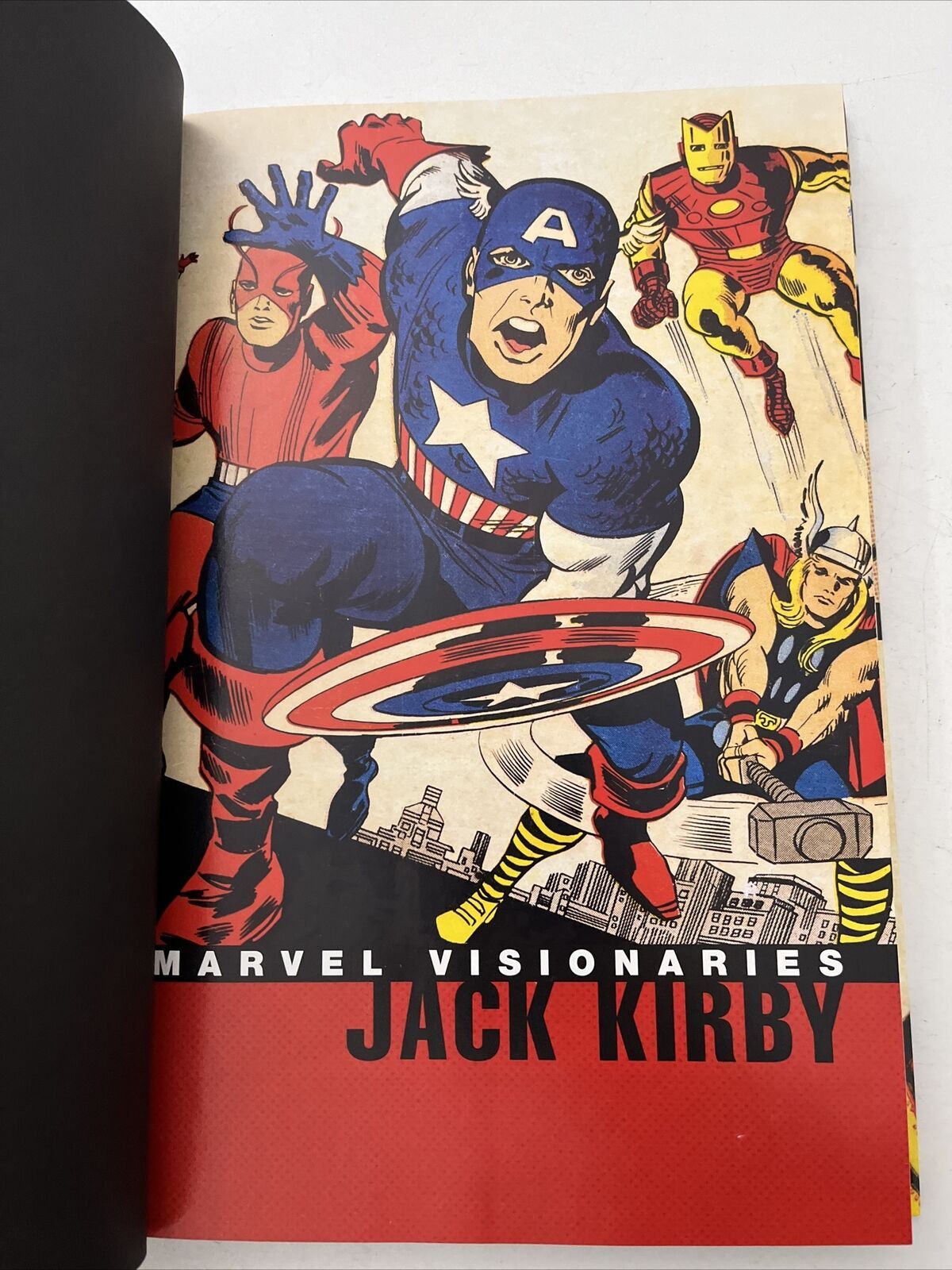 Marvel Visionaries Jack Kirby by Stan Lee, Joe Simon, Jack Kirby Hardcover