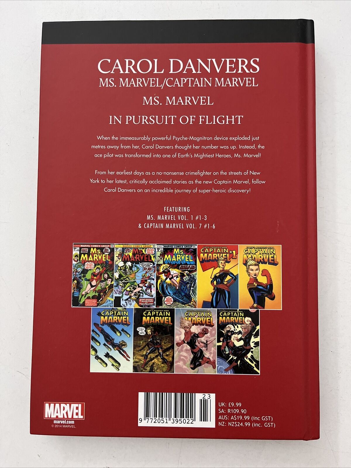 Marvel's Mightiest Heroes - Ms. Marvel / Carol Danvers Hardcover #40 Cap