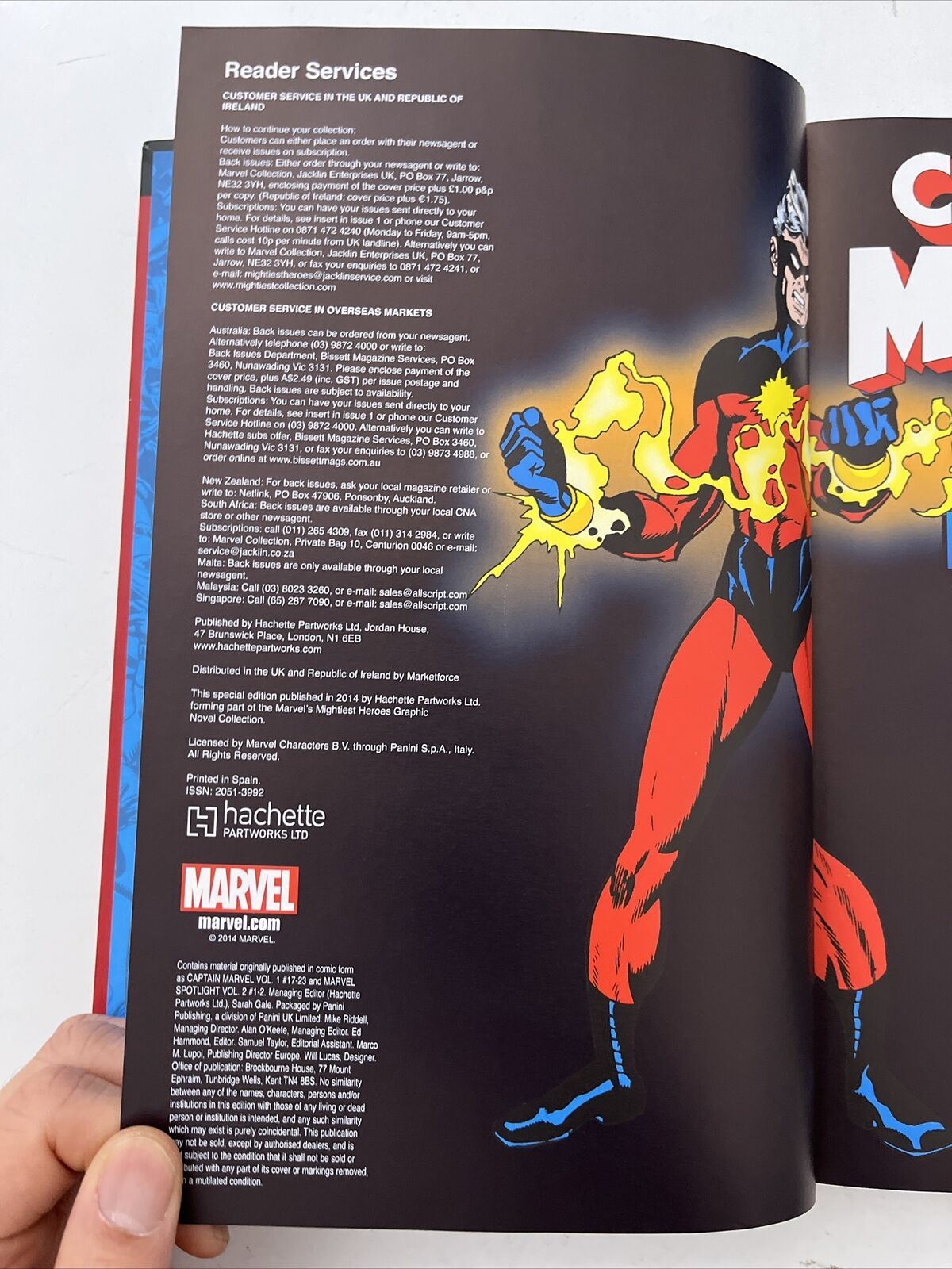 Marvel’s Mightiest Heroes - Captain Marvel 38 Book Hardcover