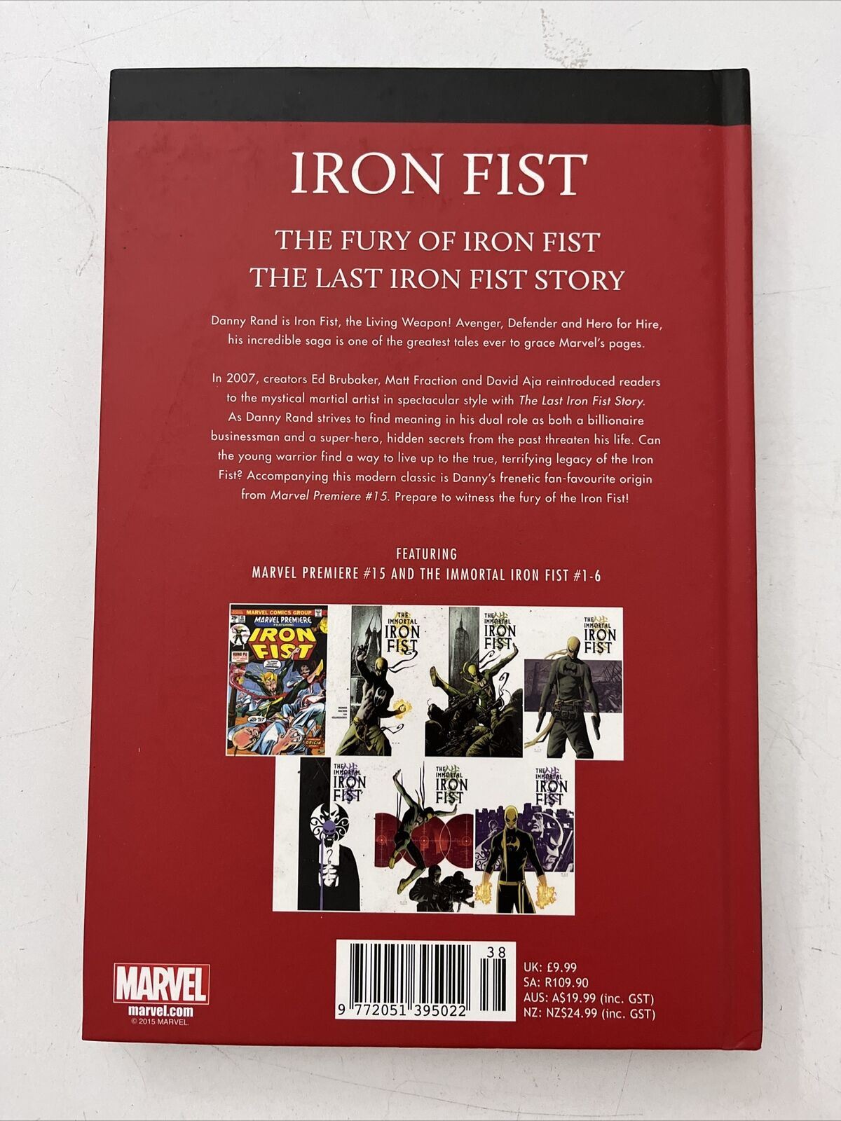 Marvel Mightiest Heroes Iron Fist Hardcover No 54