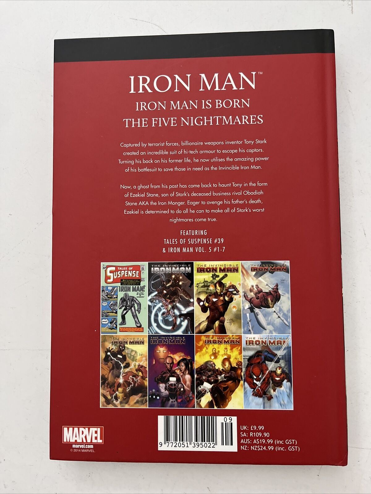 Marvel's Mightiest Heroes: Iron Man Graphic Novel Hardcover Book No. 13