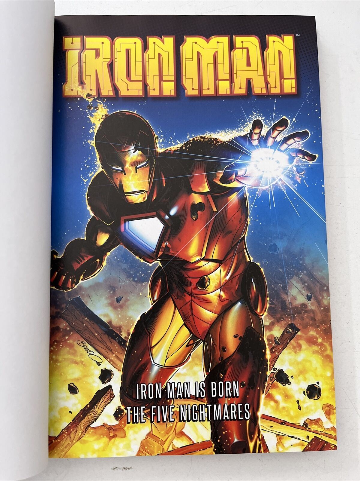 Marvel's Mightiest Heroes: Iron Man Graphic Novel Hardcover Book No. 13