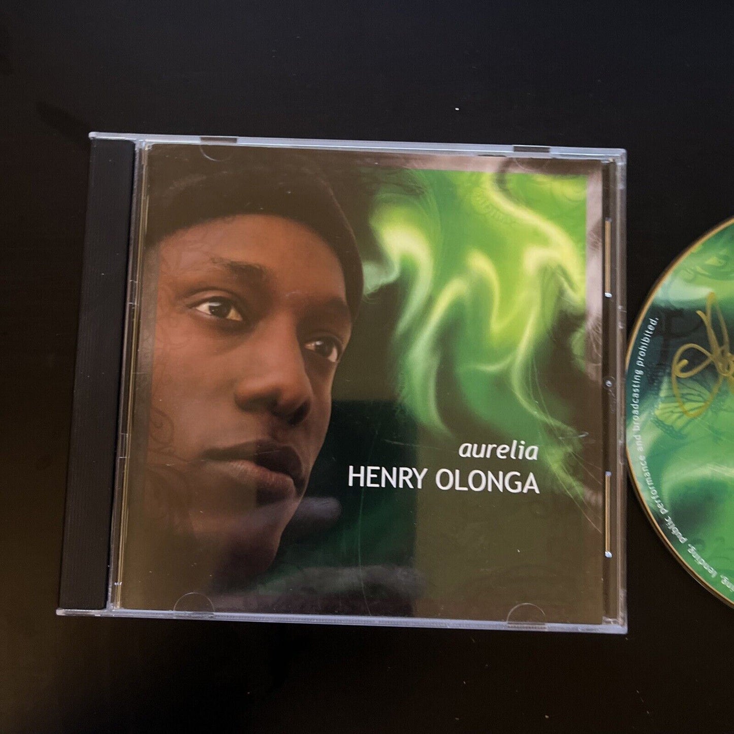 *Autographed CD* Henry Olonga - Aurelia (CD, 2006)