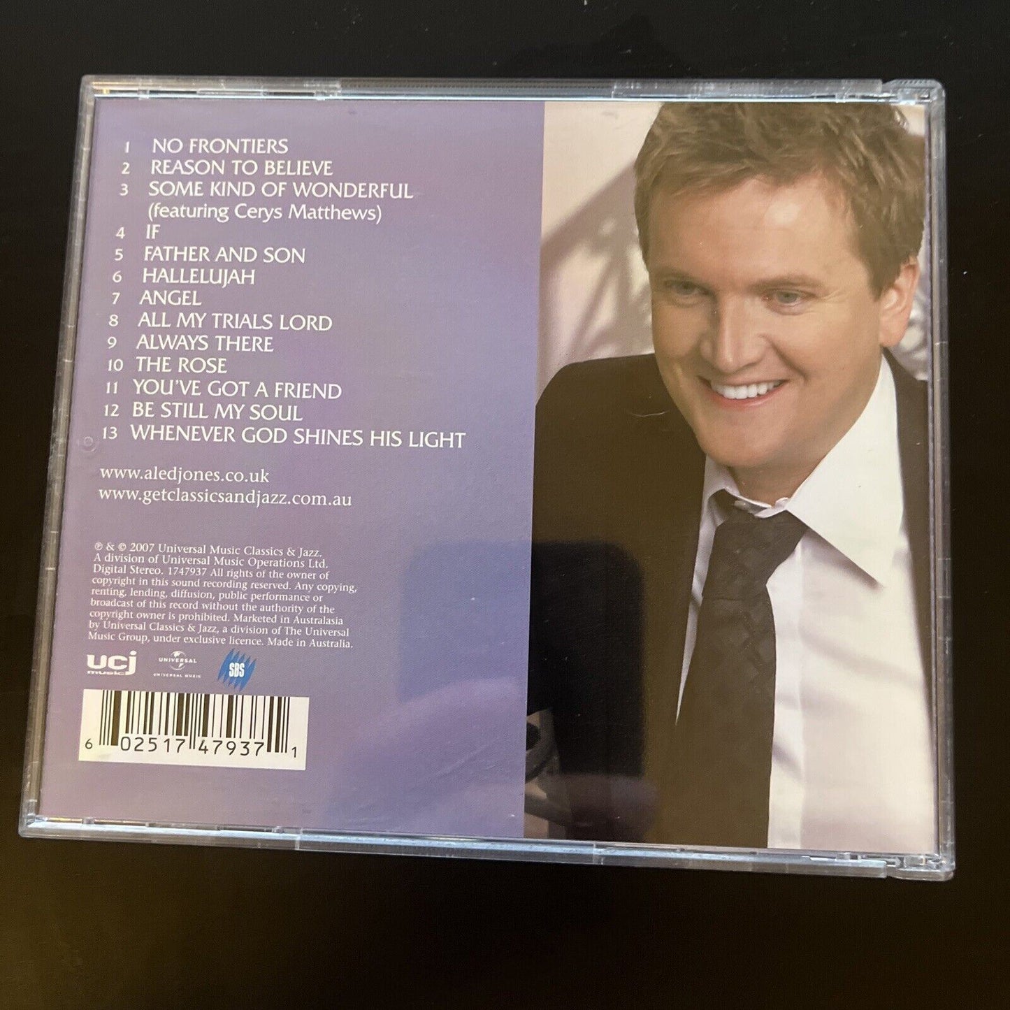 Aled Jones - Reason to Believe (CD, 2007)