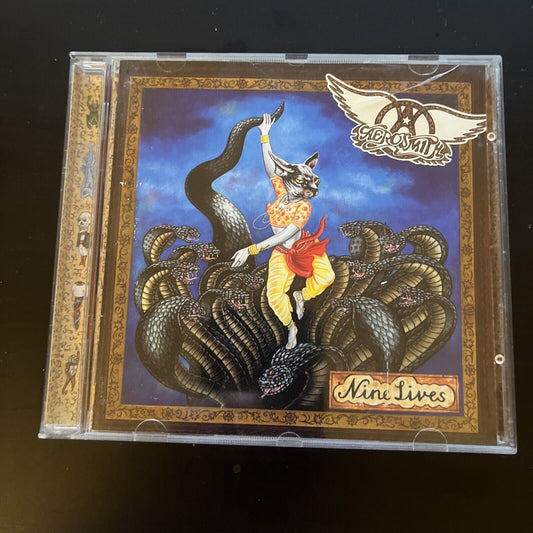 Aerosmith - Nine Lives (CD, 1996) (Columbia Records)