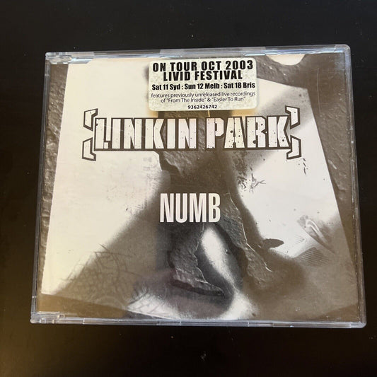 Linkin Park Numb (CD, 2003) single