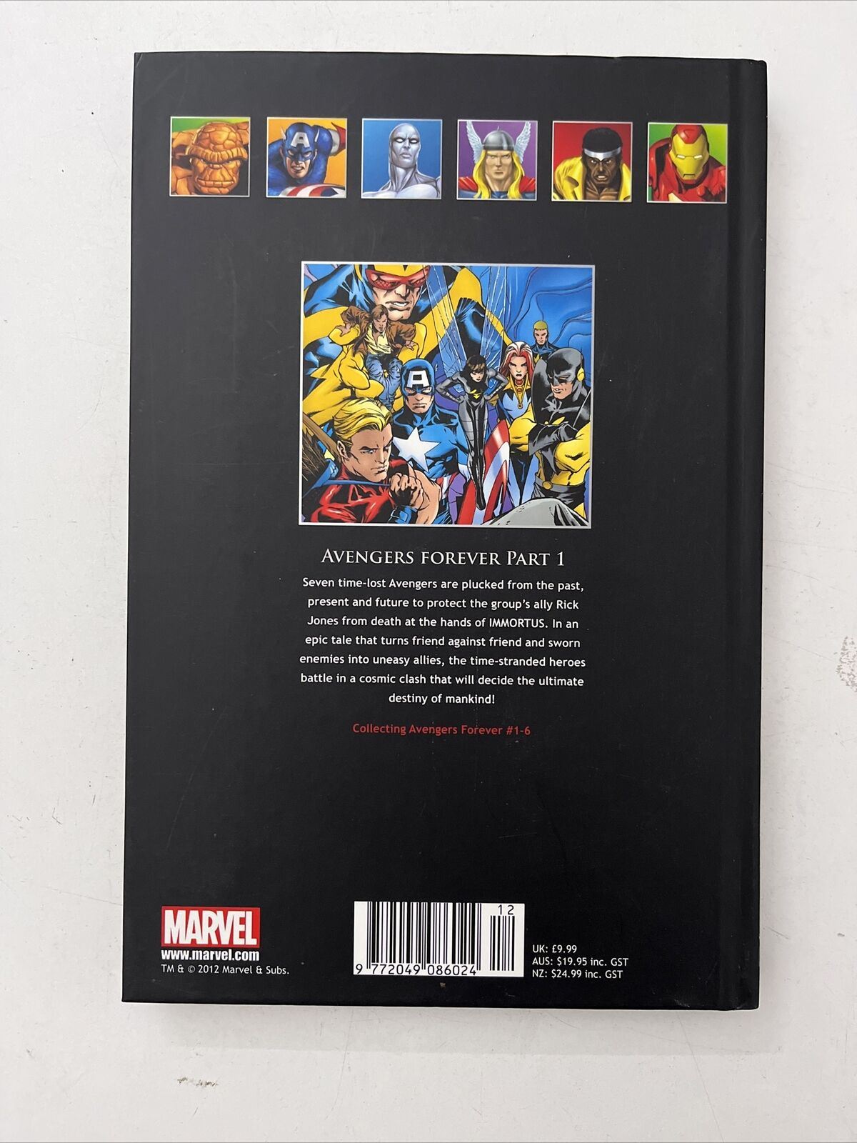 Marvel Ultimate Graphic Novel Collection Avengers Forever Part 1 Hardcover