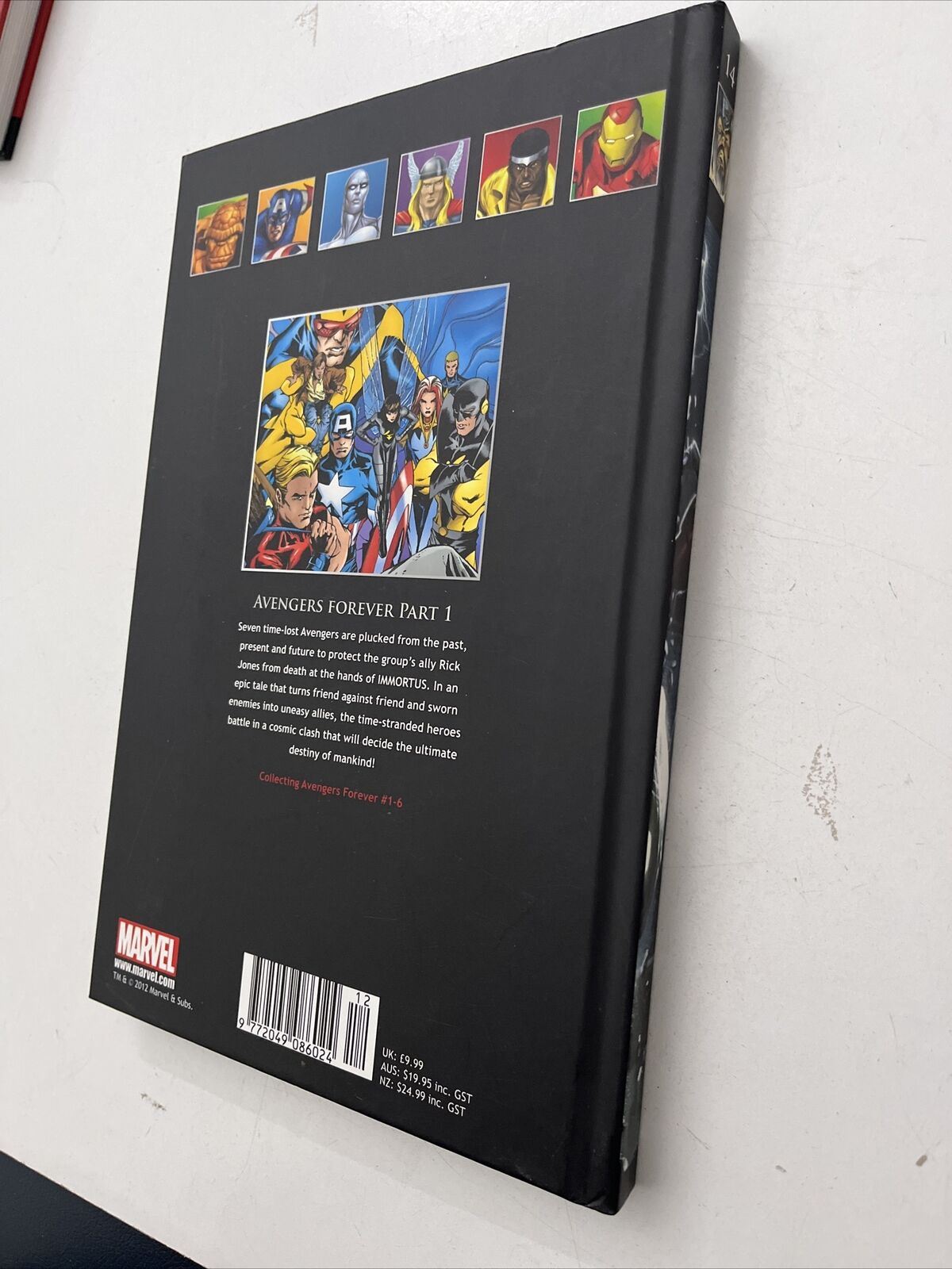 Marvel Ultimate Graphic Novel Collection Avengers Forever Part 1 Hardcover