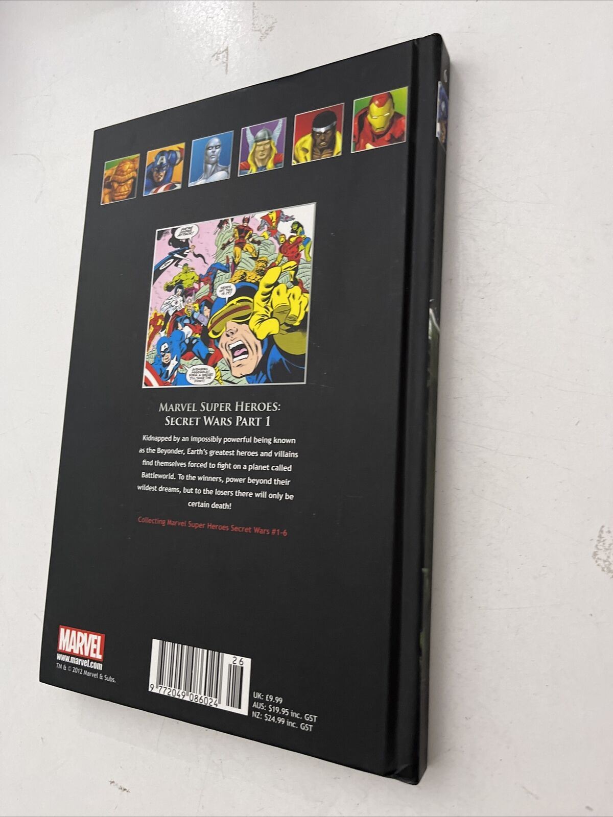 Marvel Super Heroes Secret Wars Part 1  Graphic Novel Hardcover