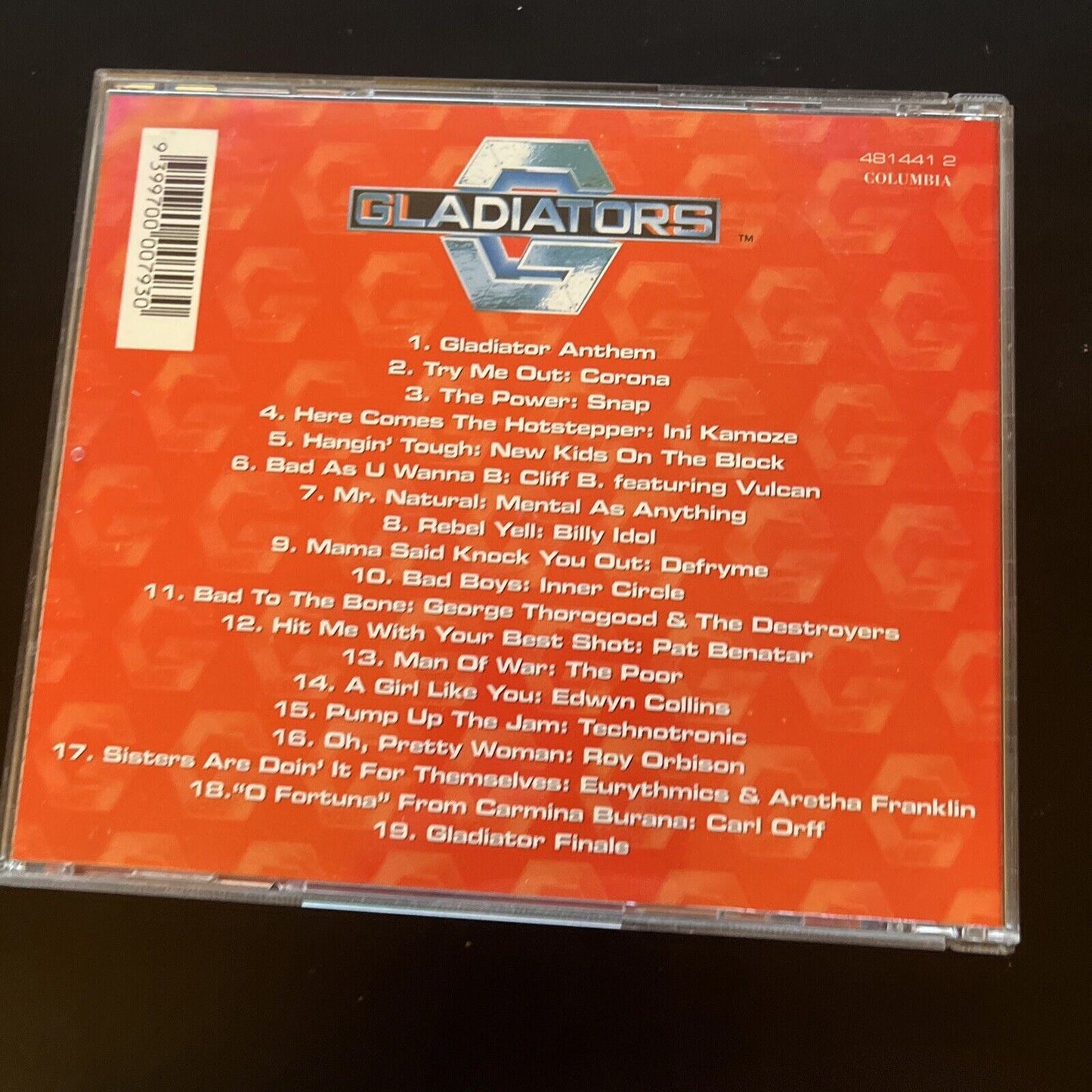 Gladiators - Australian TV Show Soundtrack (CD, 1995)