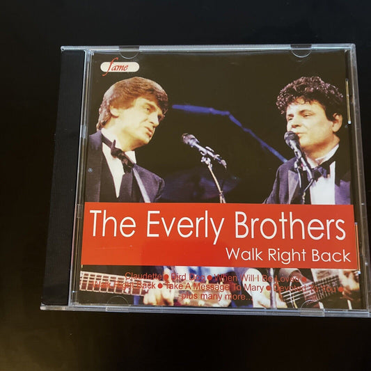 The Everly Brothers - Walk Right Back: Everly Brothers Live (CD, 2006)