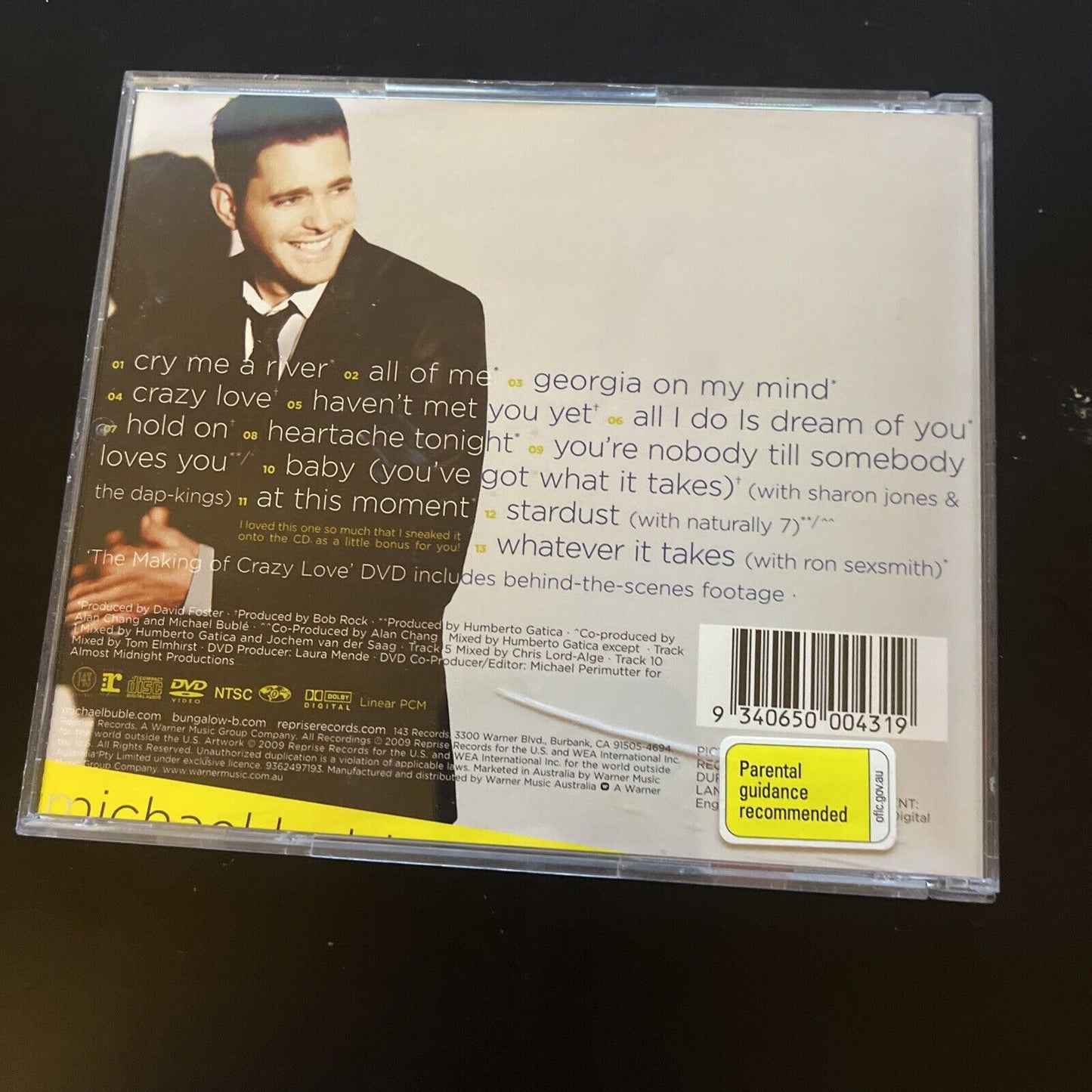 Michael Buble - Crazy Love (CD + DVD, 2009)