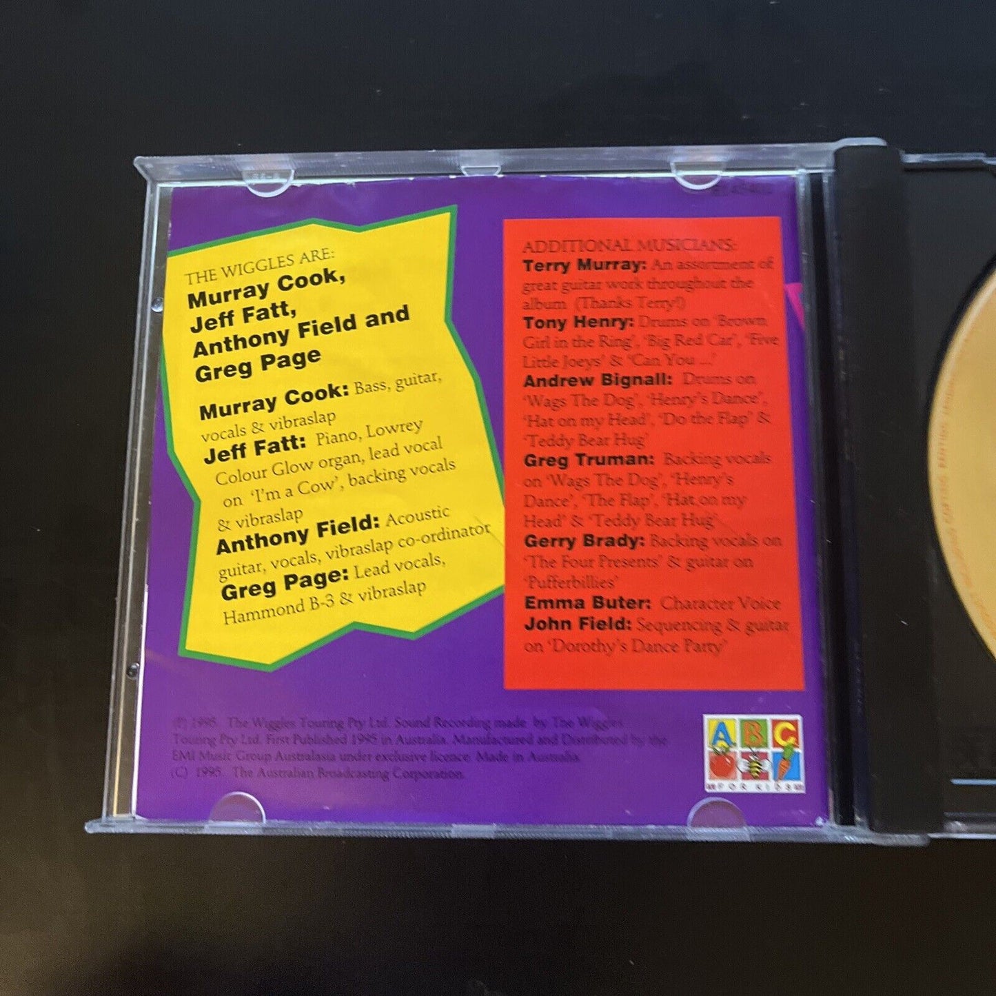 The Wiggles - Big Red Car (CD, 1995)