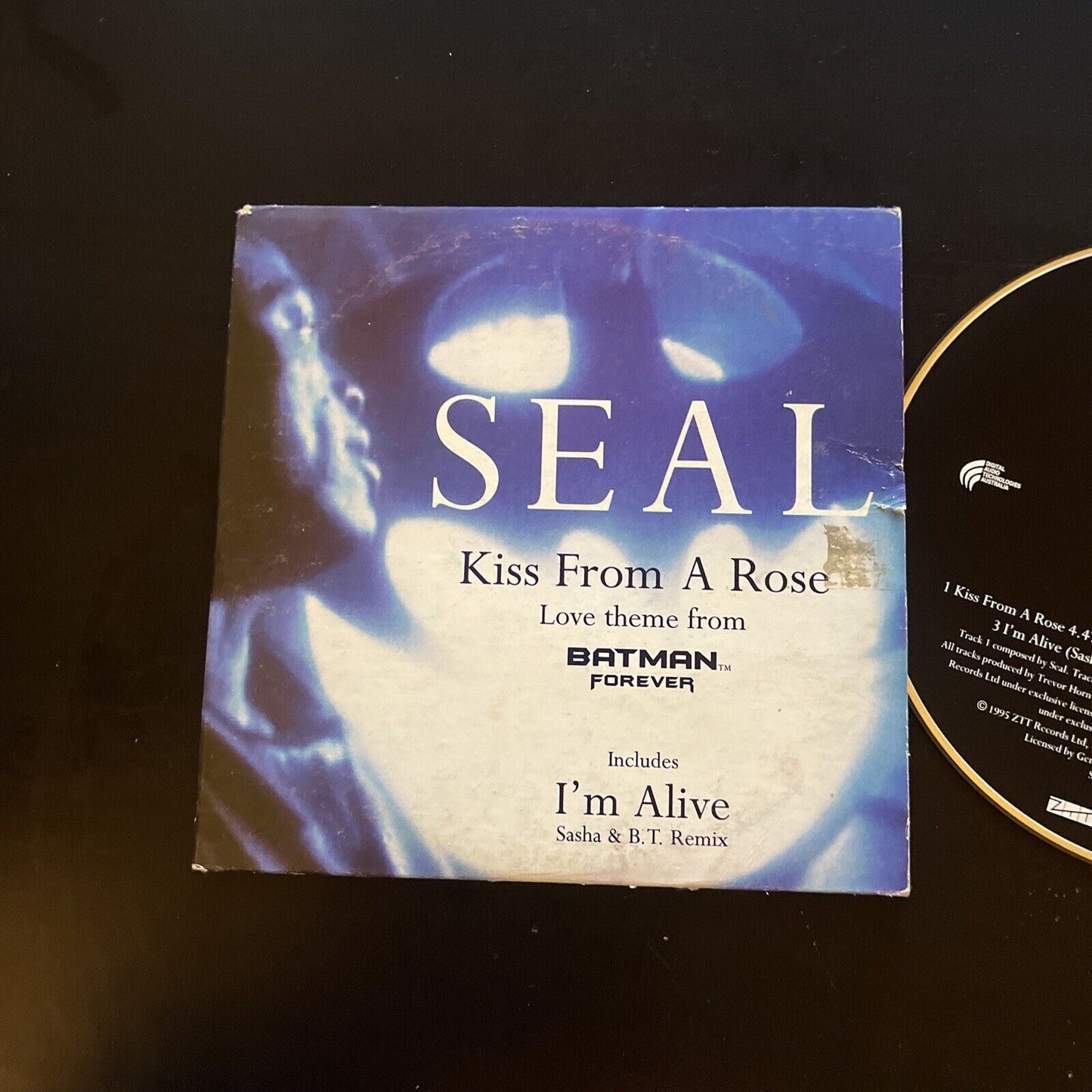 Seal - Kiss from a Rose (Love Theme From Batman Forever)  (CD, 1995)