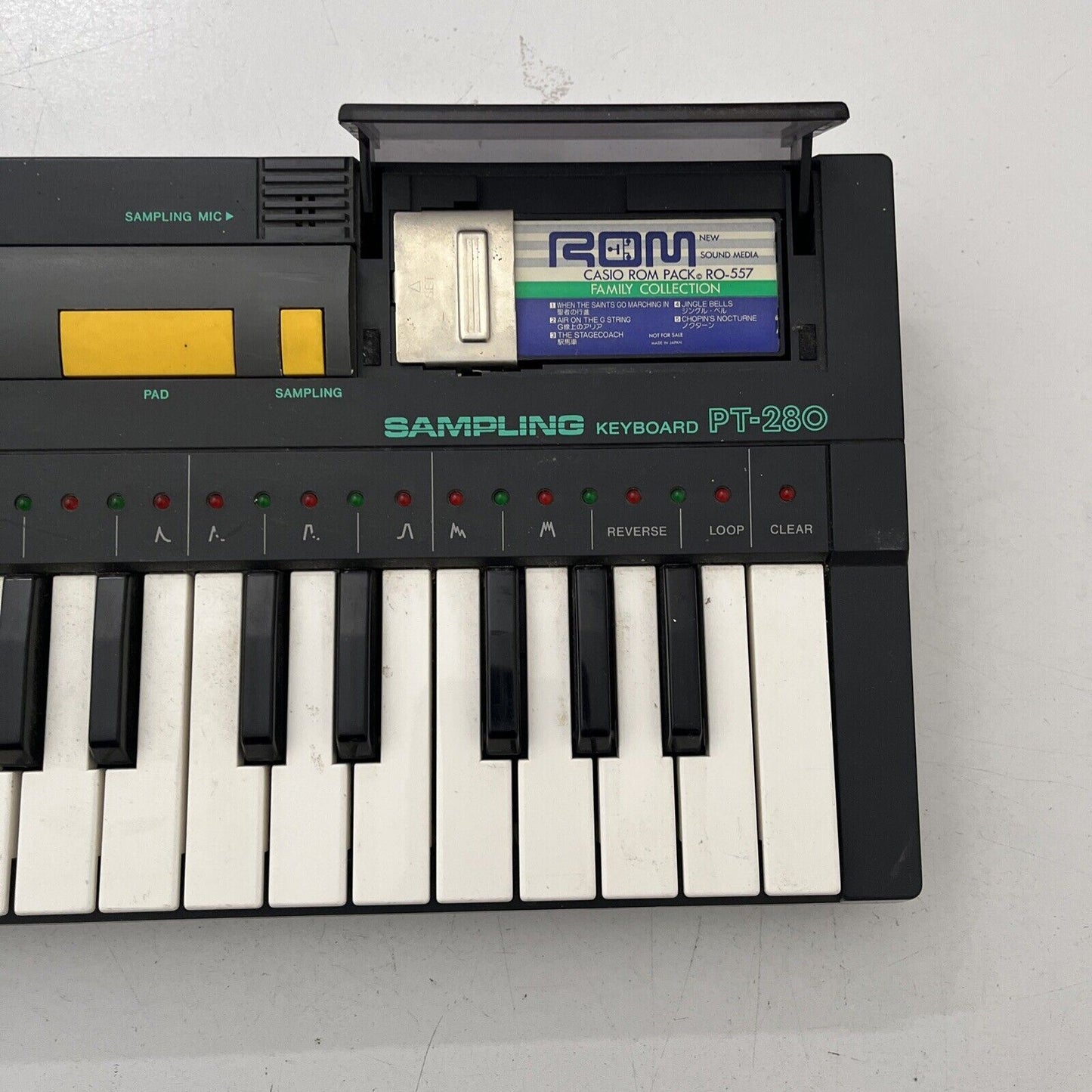 VINTAGE Casio Sampling Keyboard PT-280 Portable Electronic Keyboard