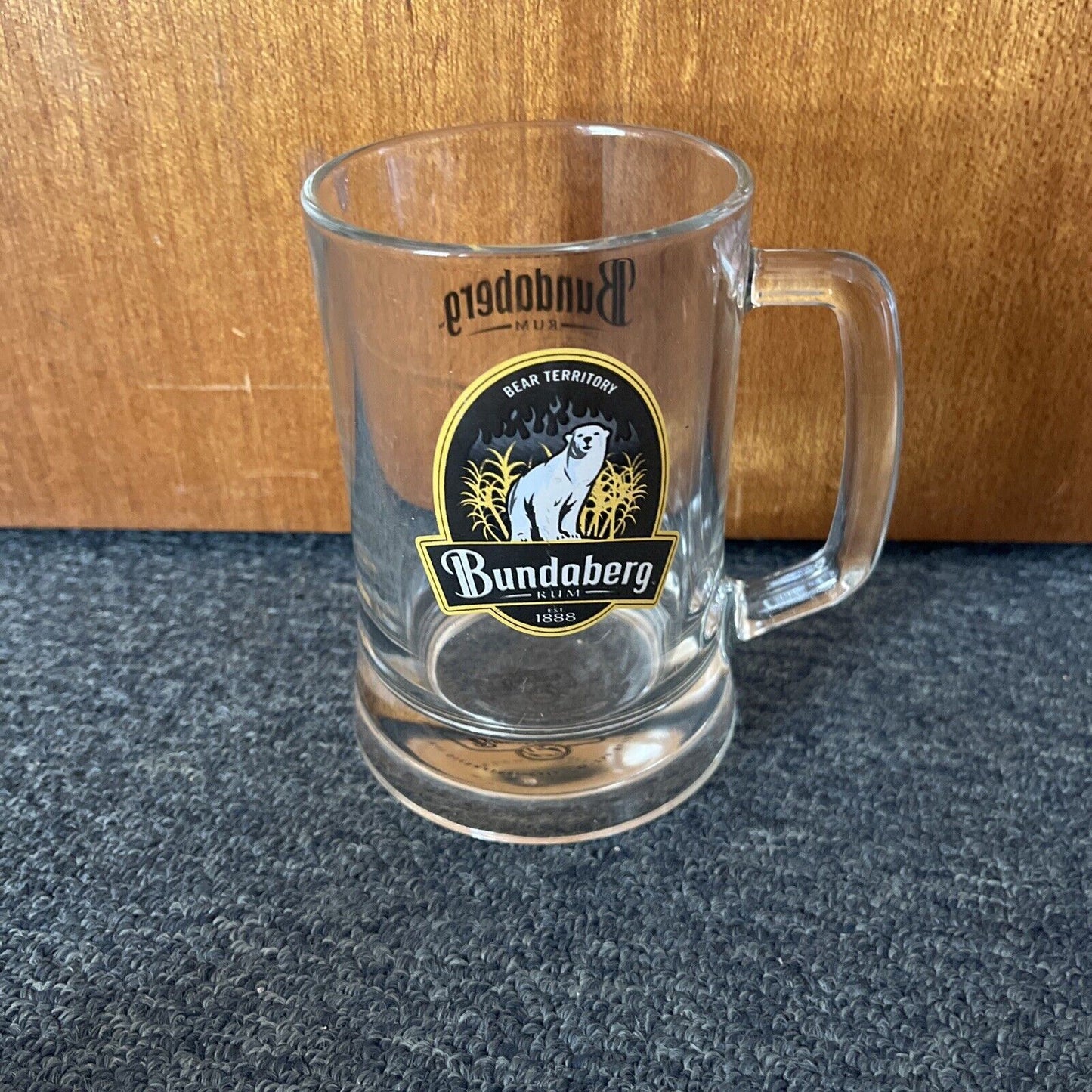 Bundaberg Rum Beer Stein Glass