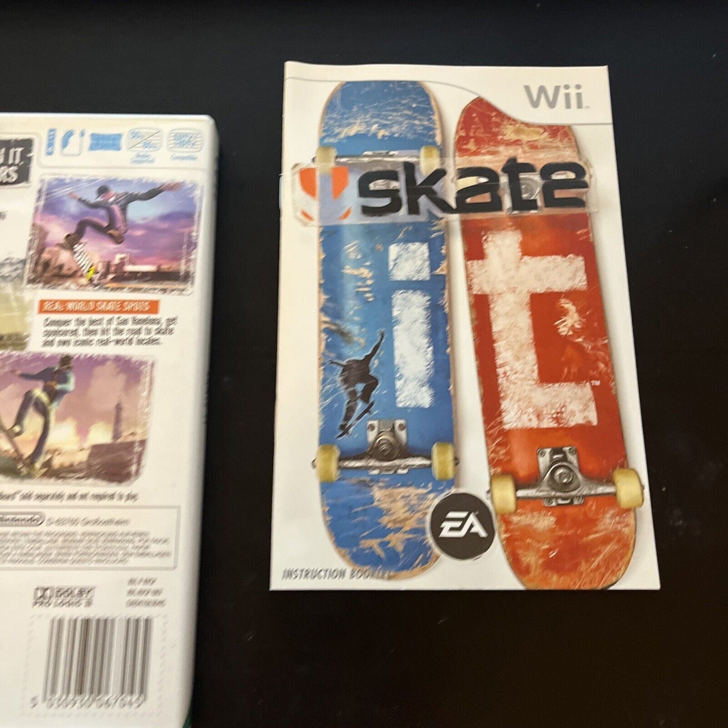 Skate IT Nintendo Wii AUS PAL With Manual