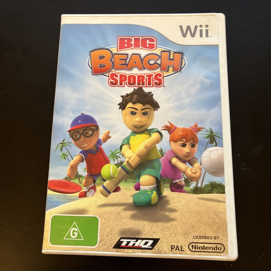 Big Beach Sports - Nintendo Wii game Wii U | PAL Aus Edition