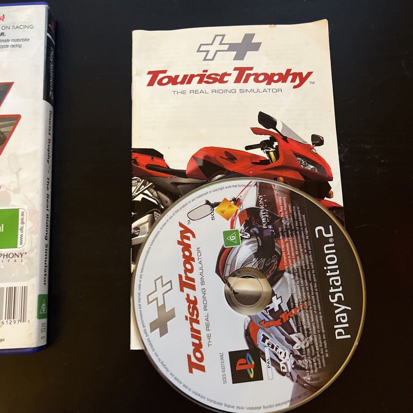 Tourist Trophy Playstation 2 Game - PS2 Motorbike Racing with Manual PAL