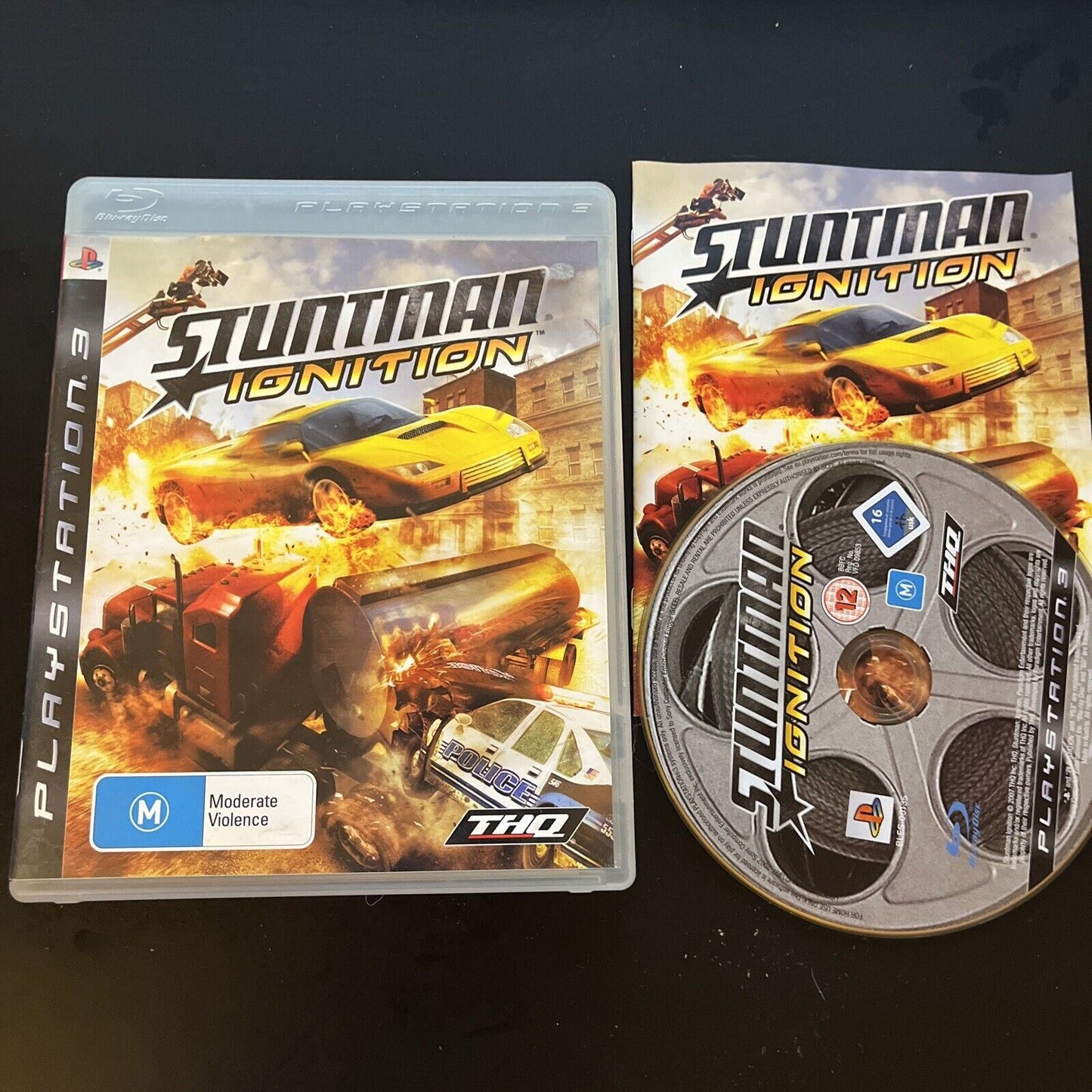 Stuntman: Ignition (Sony PlayStation 3, 2006) With Manual