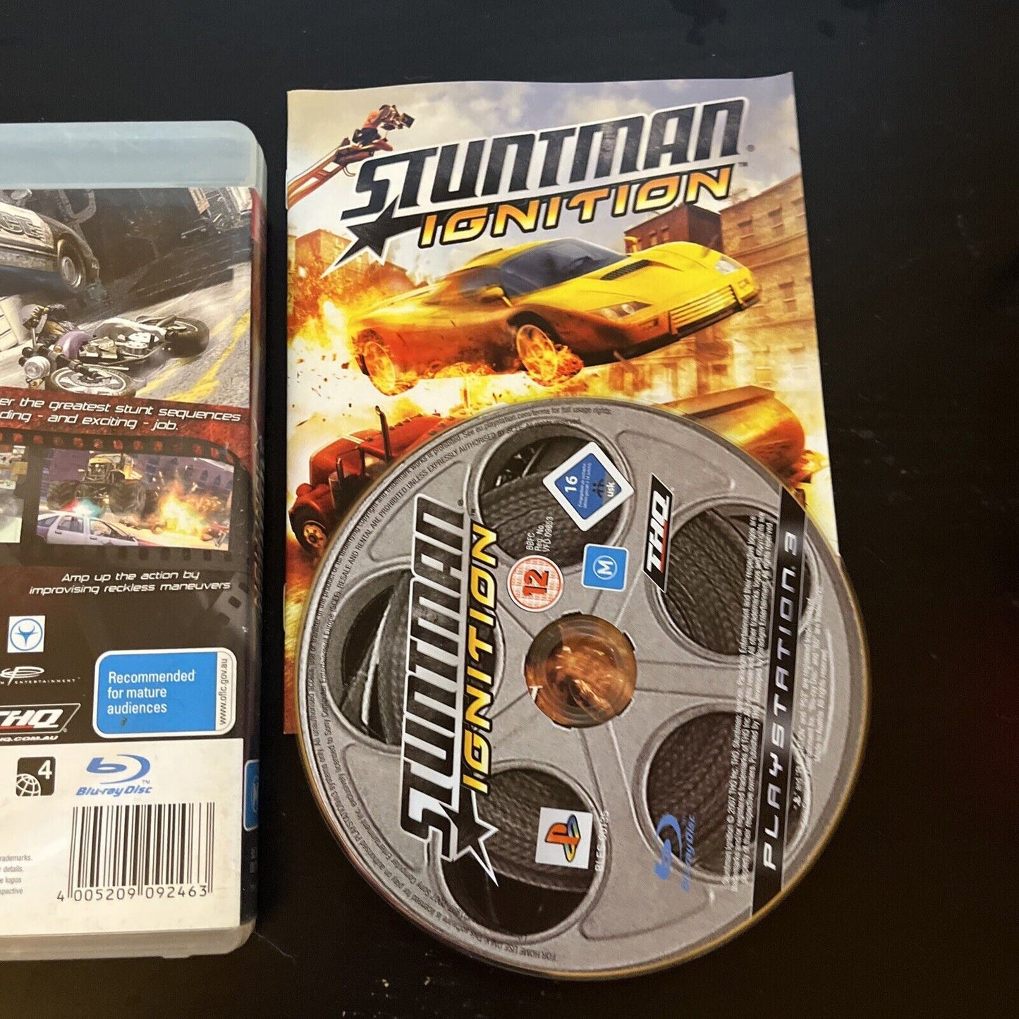 Stuntman: Ignition (Sony PlayStation 3, 2006) With Manual